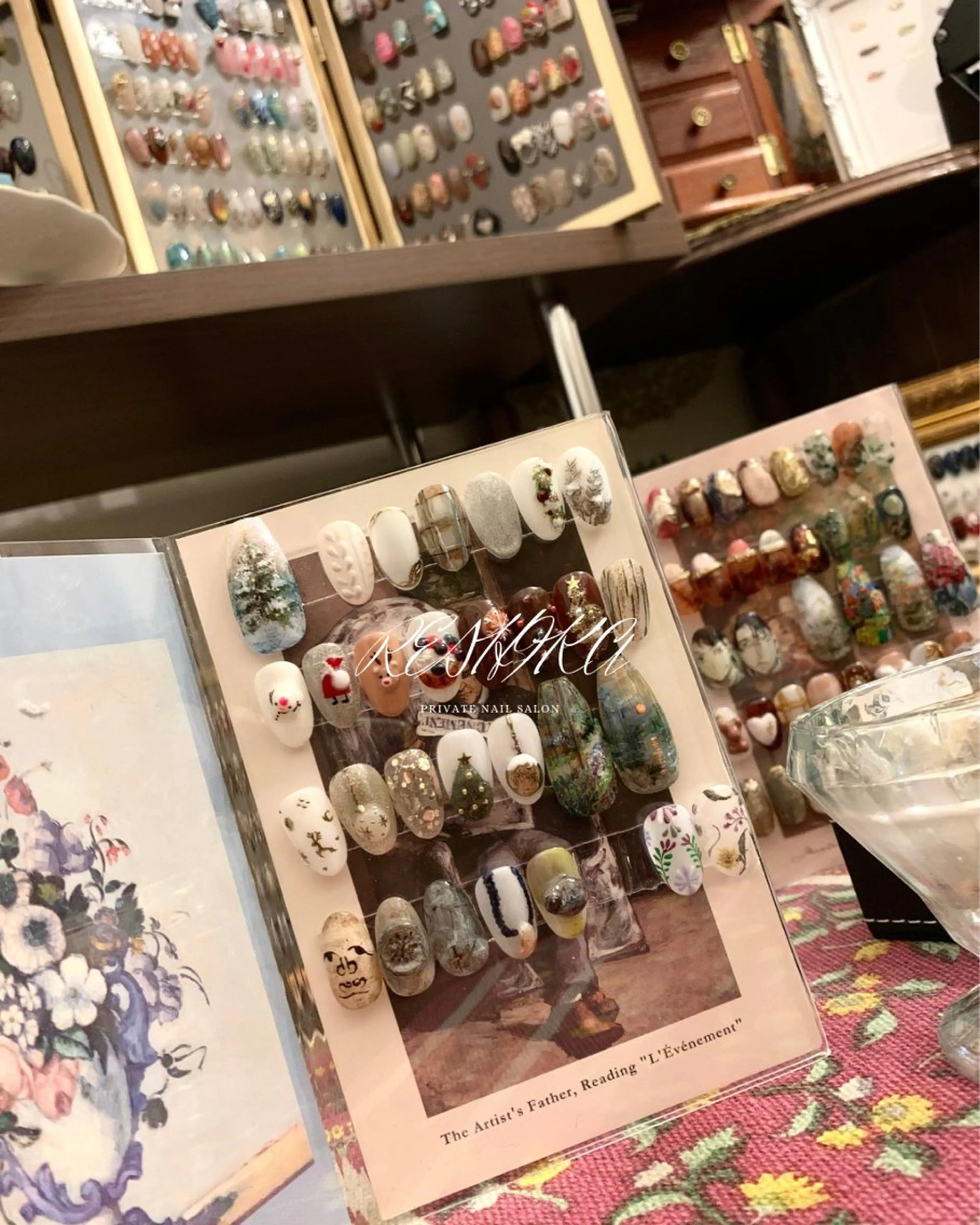 ネイル アートネイル キラキラネイル ラメ(グリッター) 冬ネイル クリスマス m mのネイルデザイン