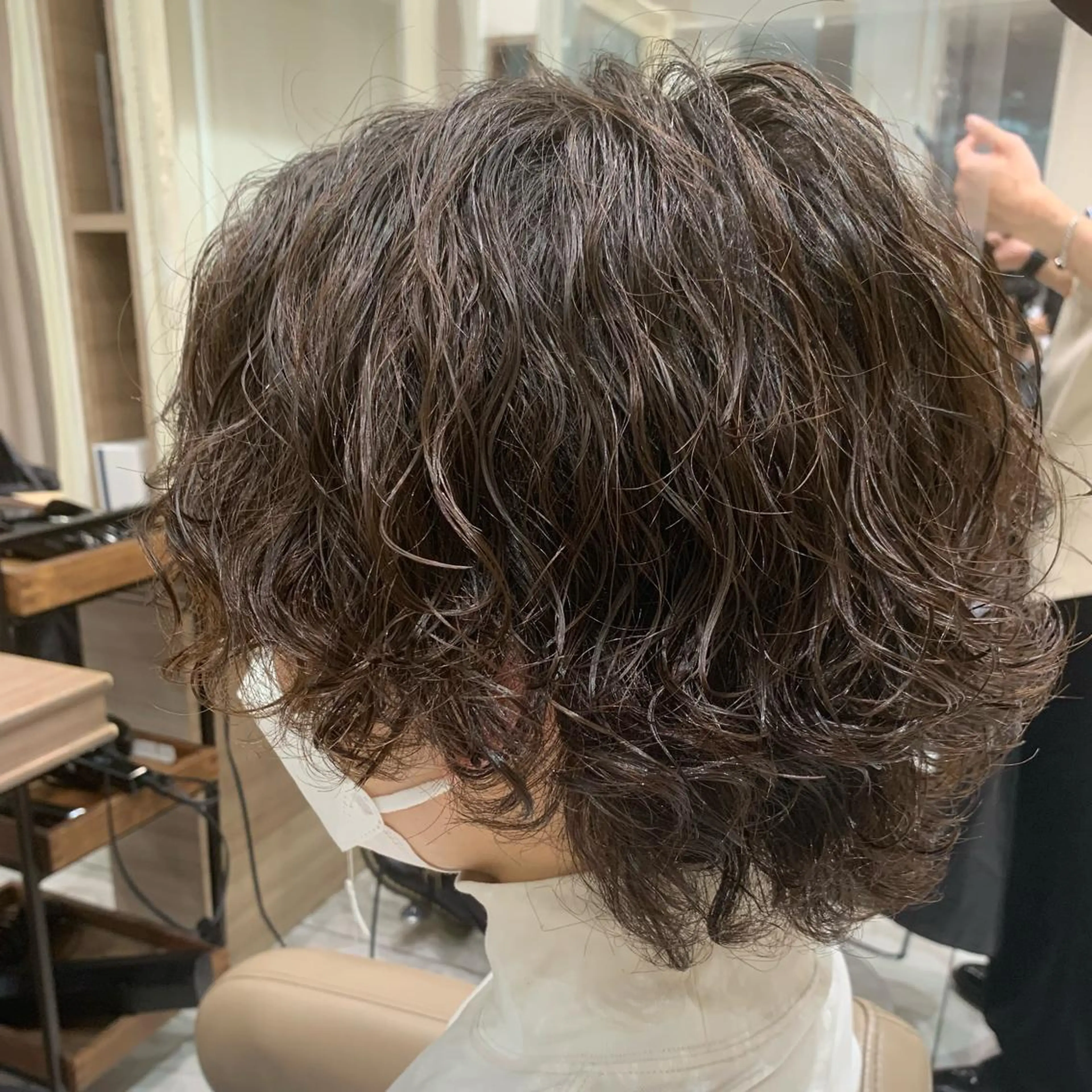 パーマ メンズ メンズウルフカット ウルフカット REM【阿佐ヶ谷】 MEGUのヘアスタイル