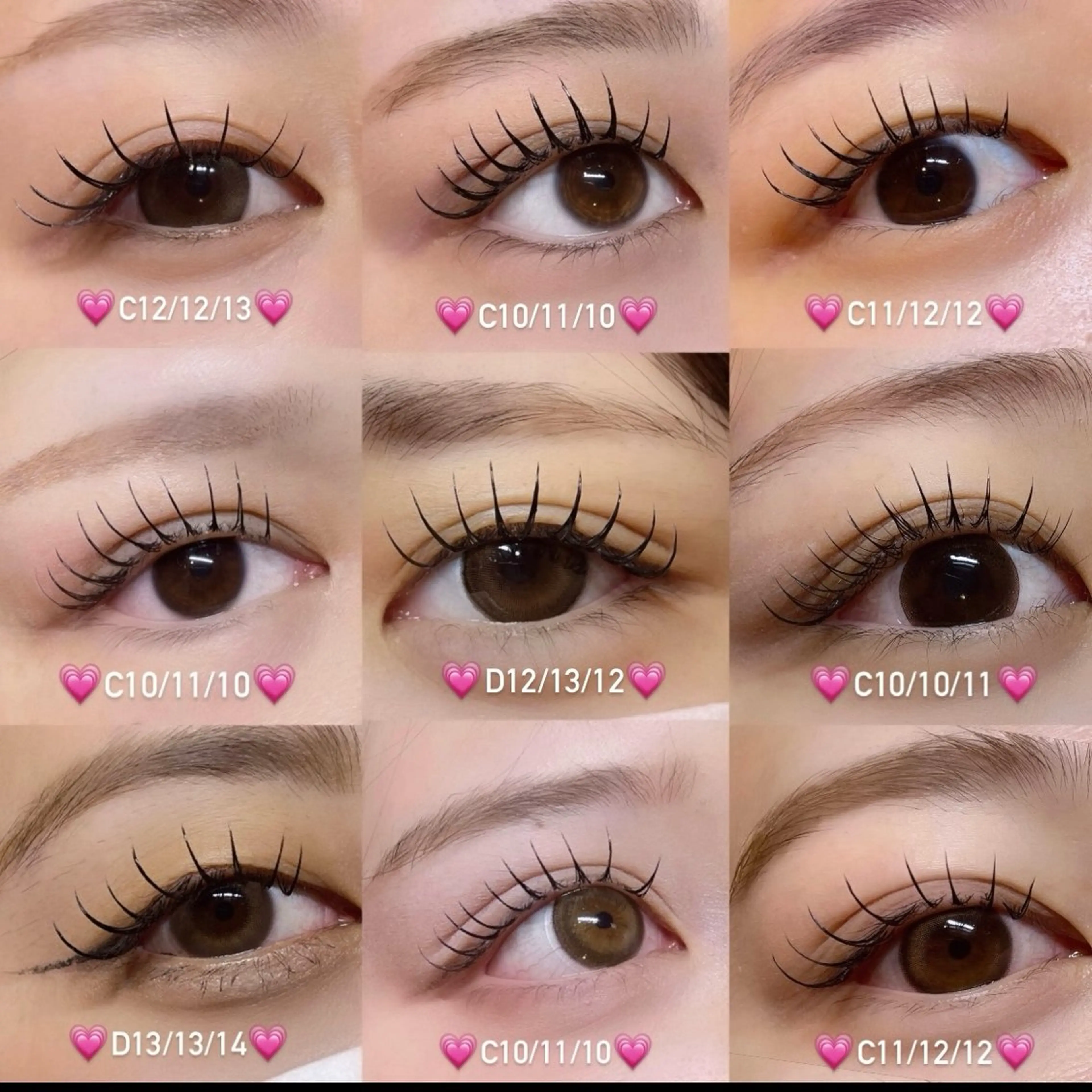 マツエク・マツパ マツエク Mell Yuuna ♡パリエク /束感のマツエク・マツパデザイン