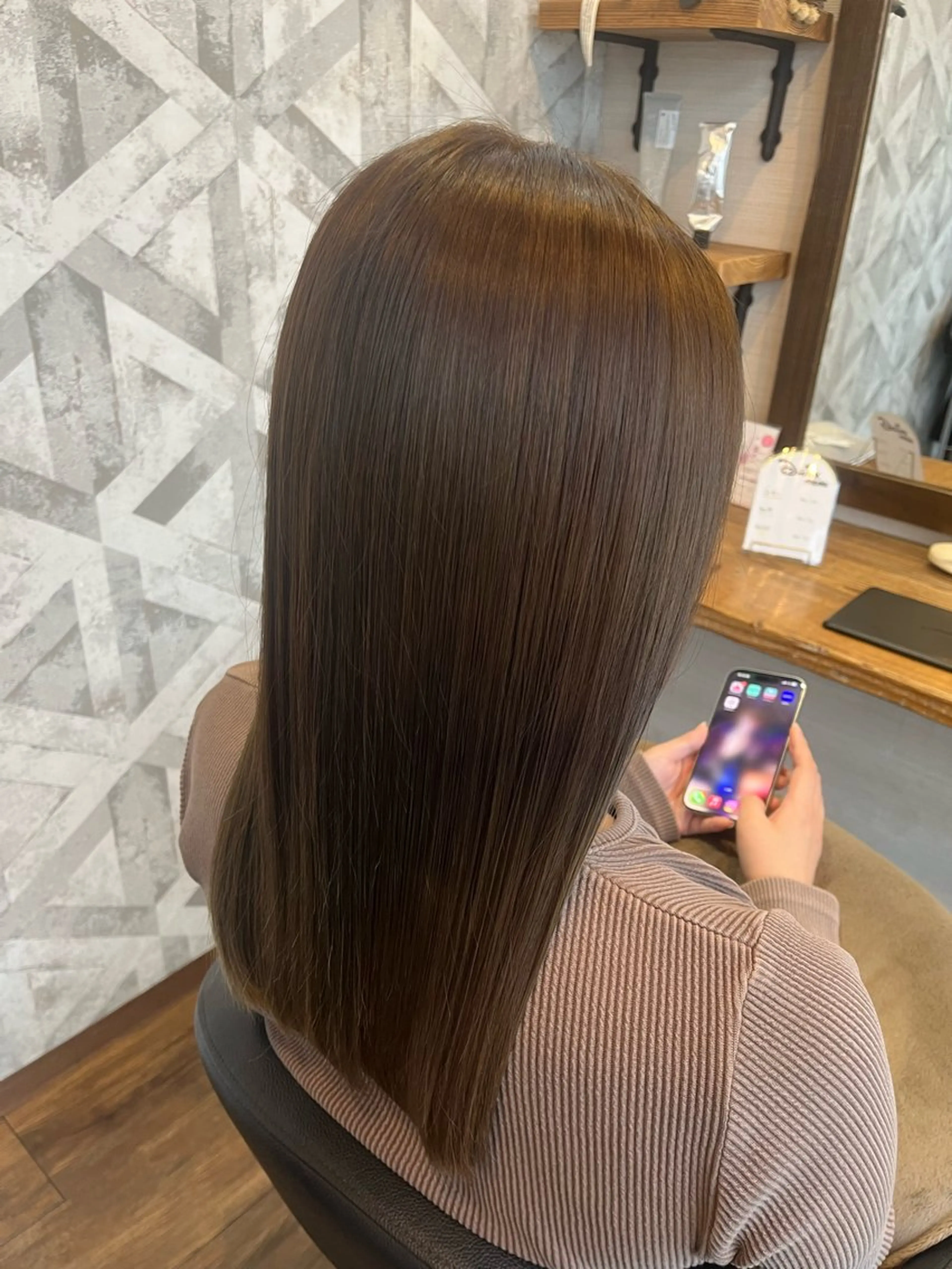 カラー＋ケラチントリートメント🧴の写真