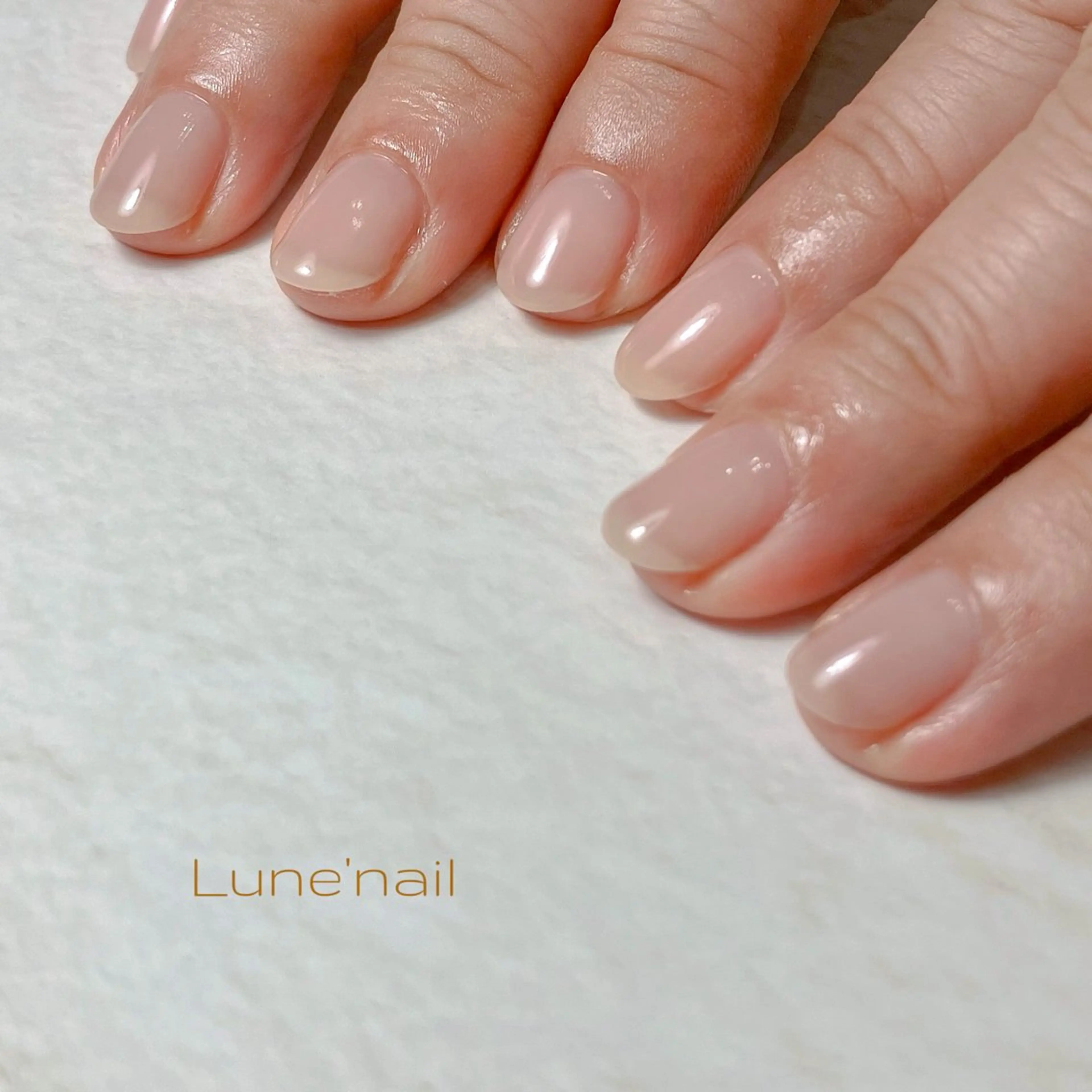 ネイル ジェルネイル ワンカラーネイル nail salon tomoのネイルデザイン