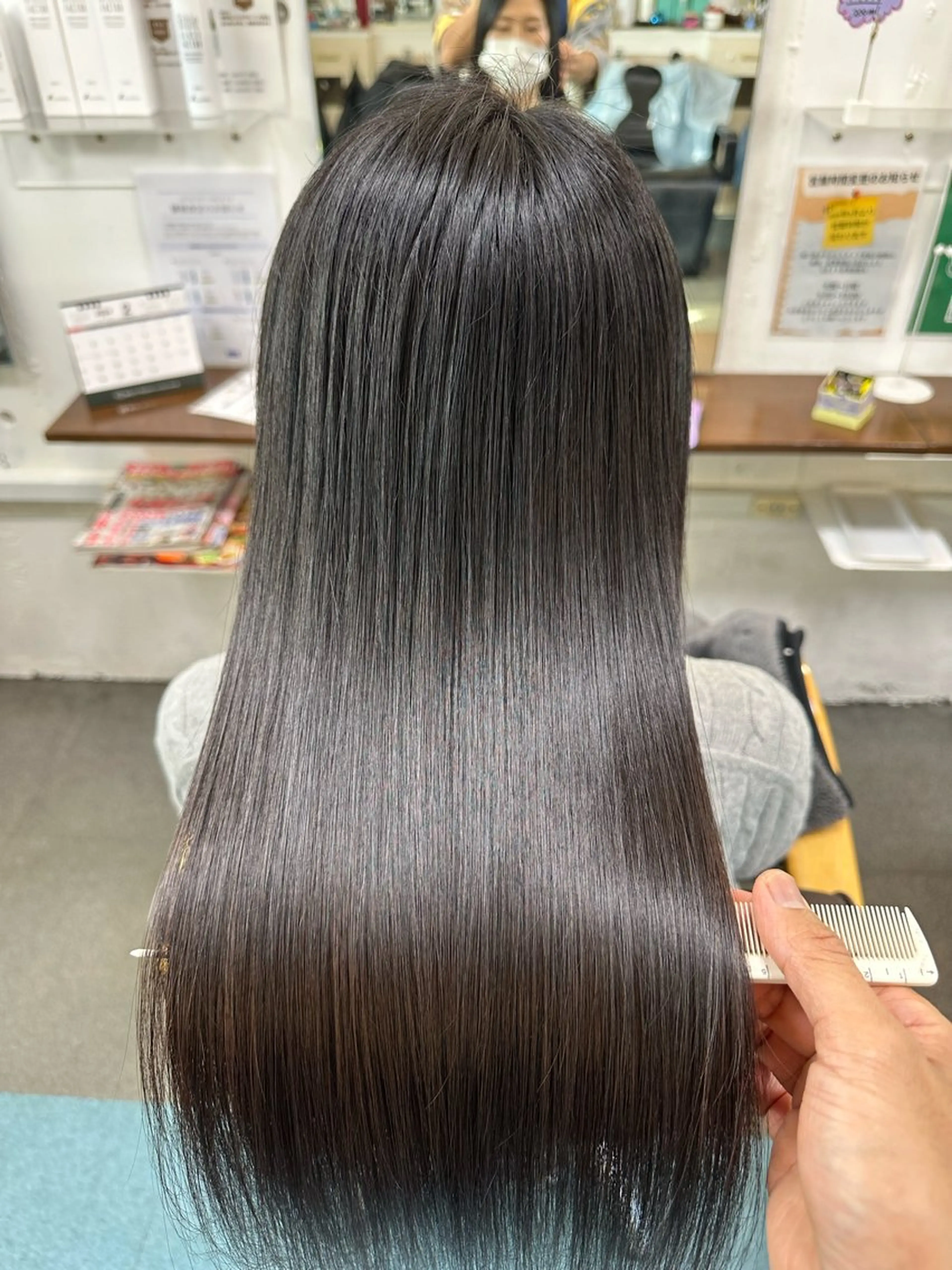 ロング 髪質改善 カット トリートメント 【髪質改善】に特化 オリーブオイルクラブのヘアスタイル