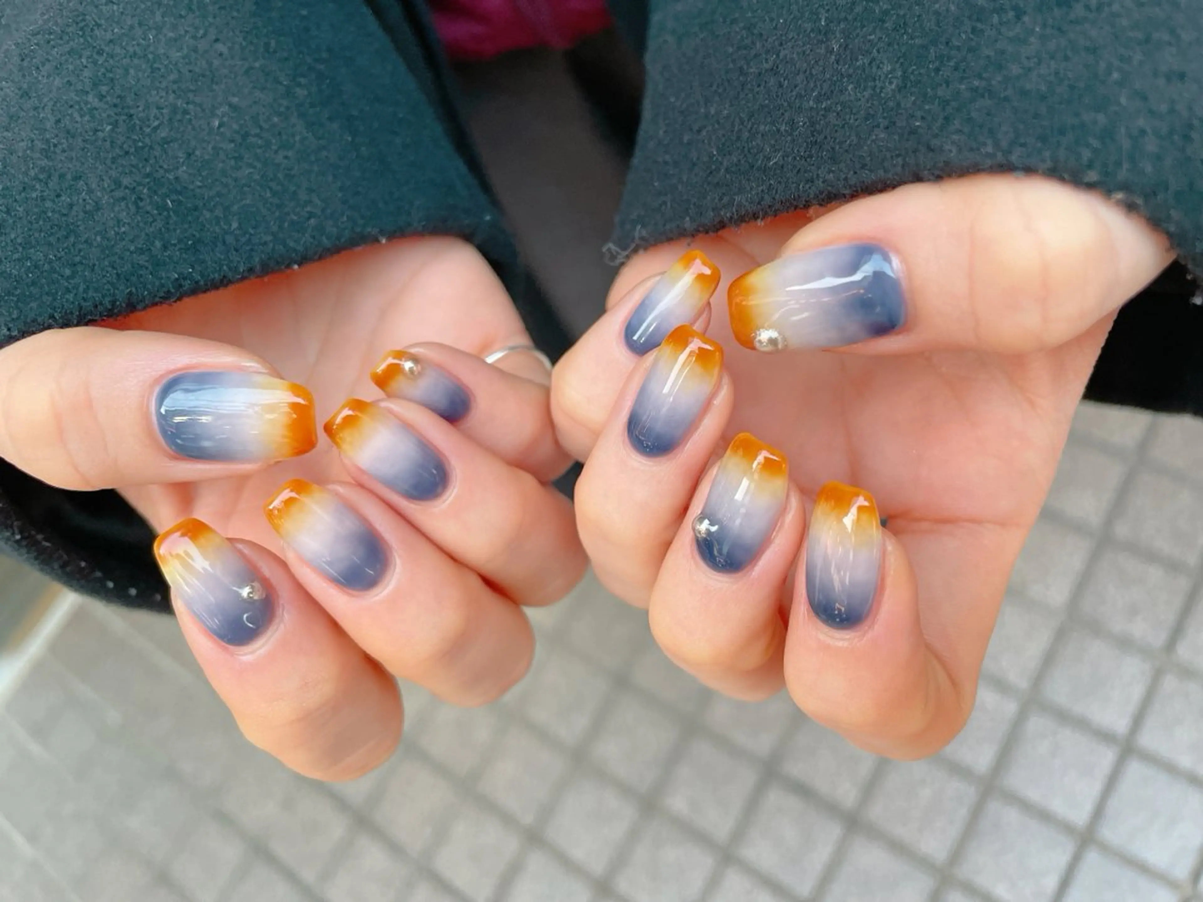 ネイル ジェルネイル グラデーション ニュアンスネイル パラジェル ハンドネイル nailroom  OHANA所属・nailroom OHANA🌴のネイルデザイン