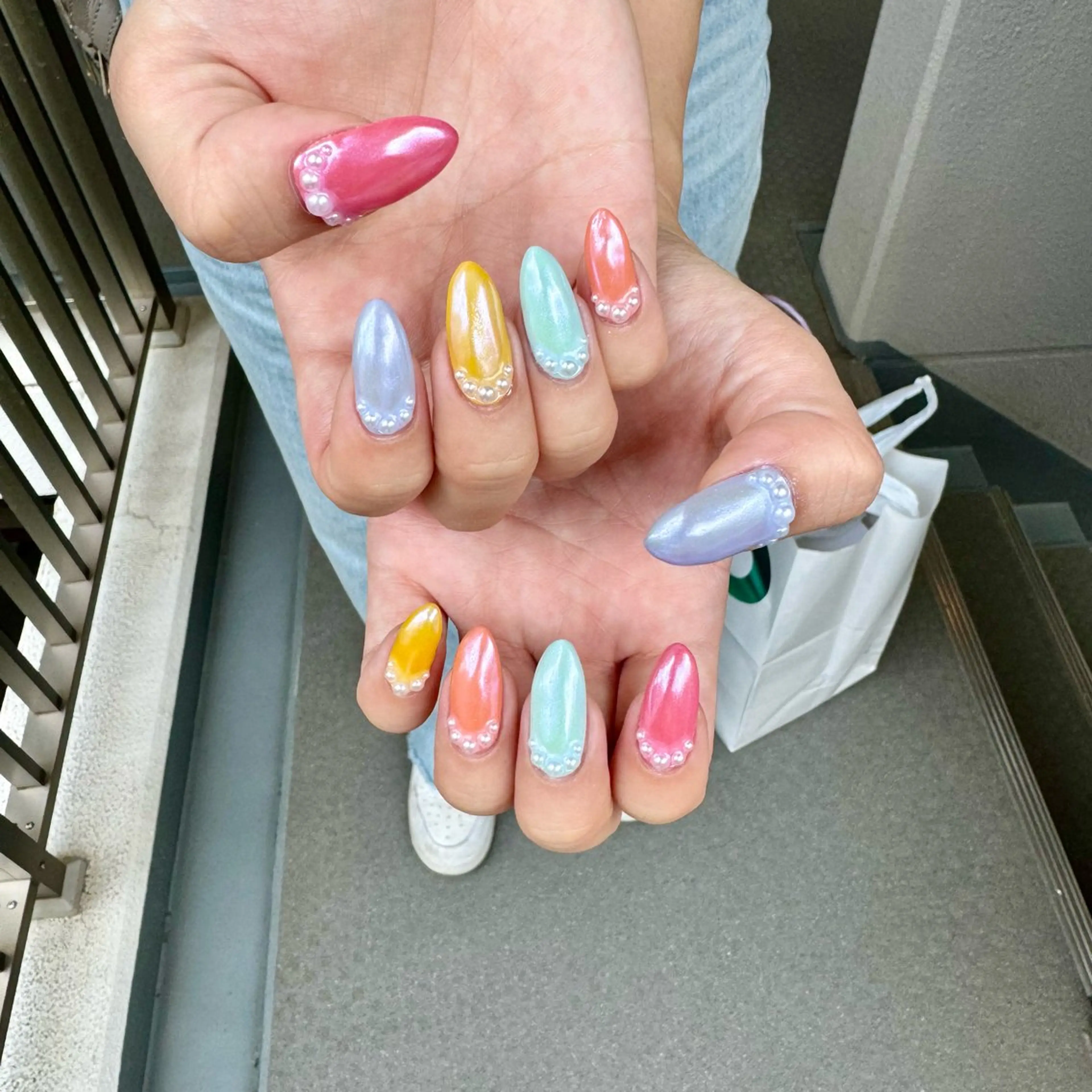 ネイル ハンドネイル 山﨑 葉月のネイルデザイン