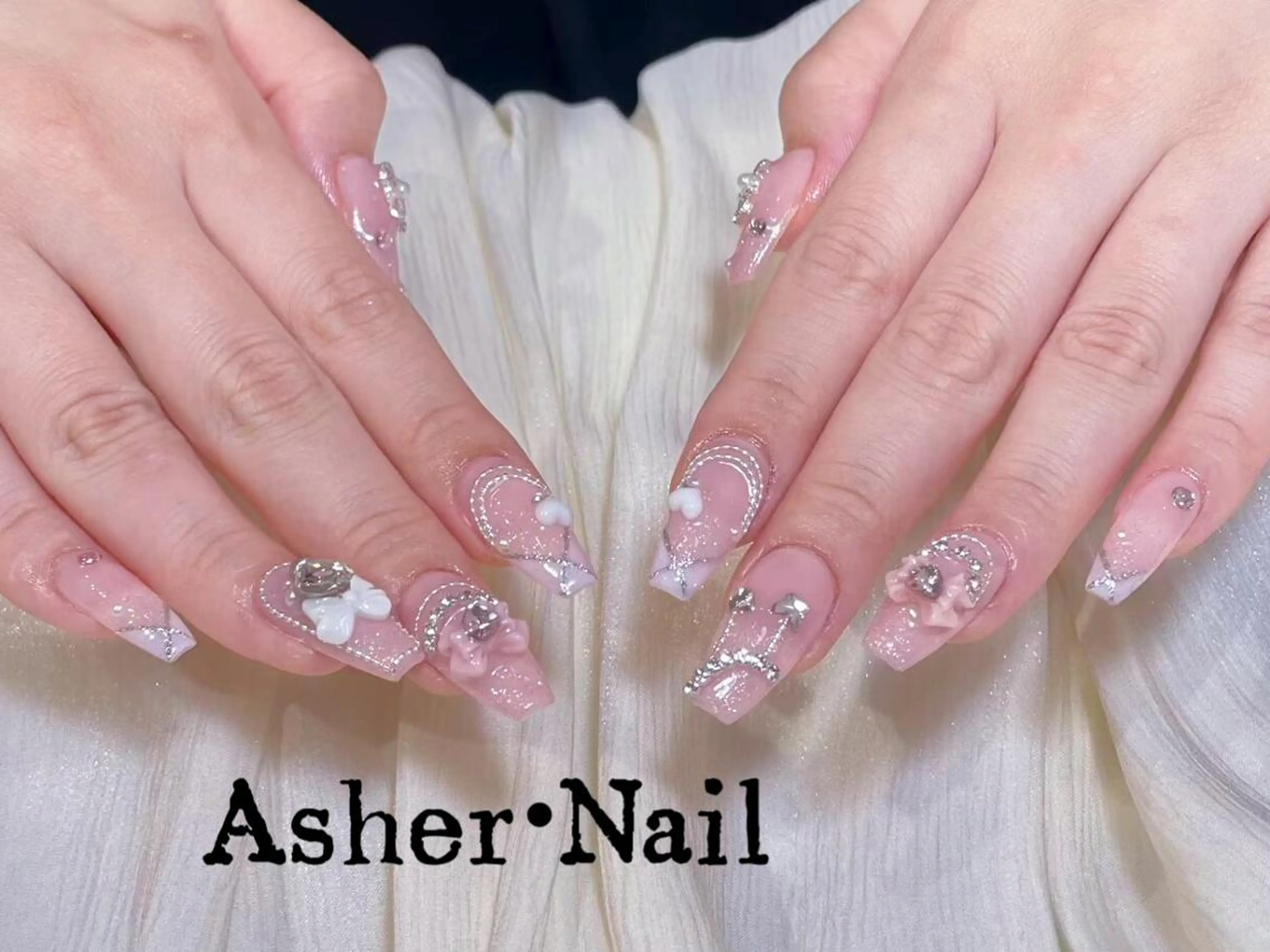 ネイル ハンドネイル ハンドケア Asher-Yuki 🍁のネイルデザイン