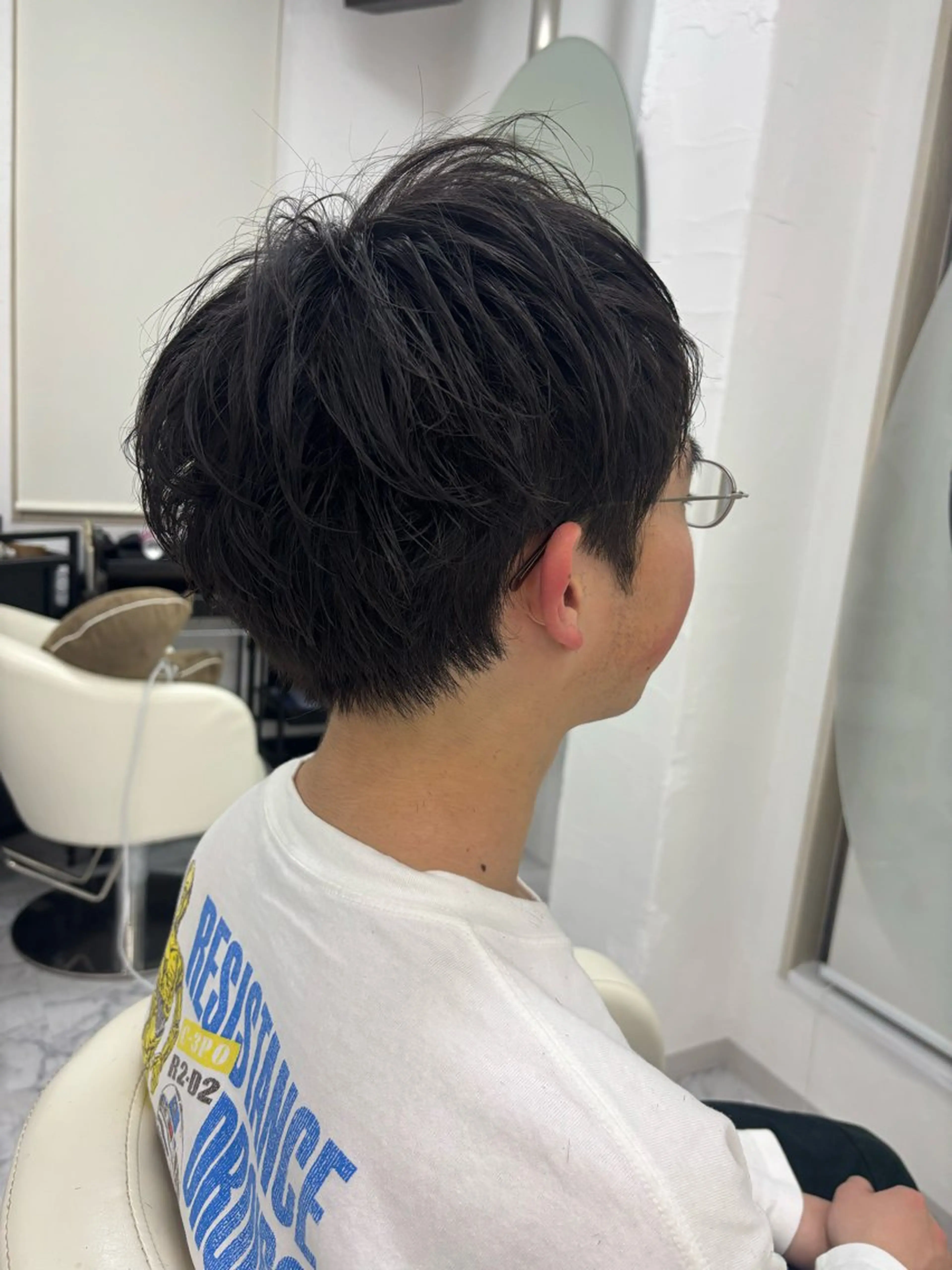 ショート メンズ 刈り上げ Esquisse est ミライのヘアスタイル