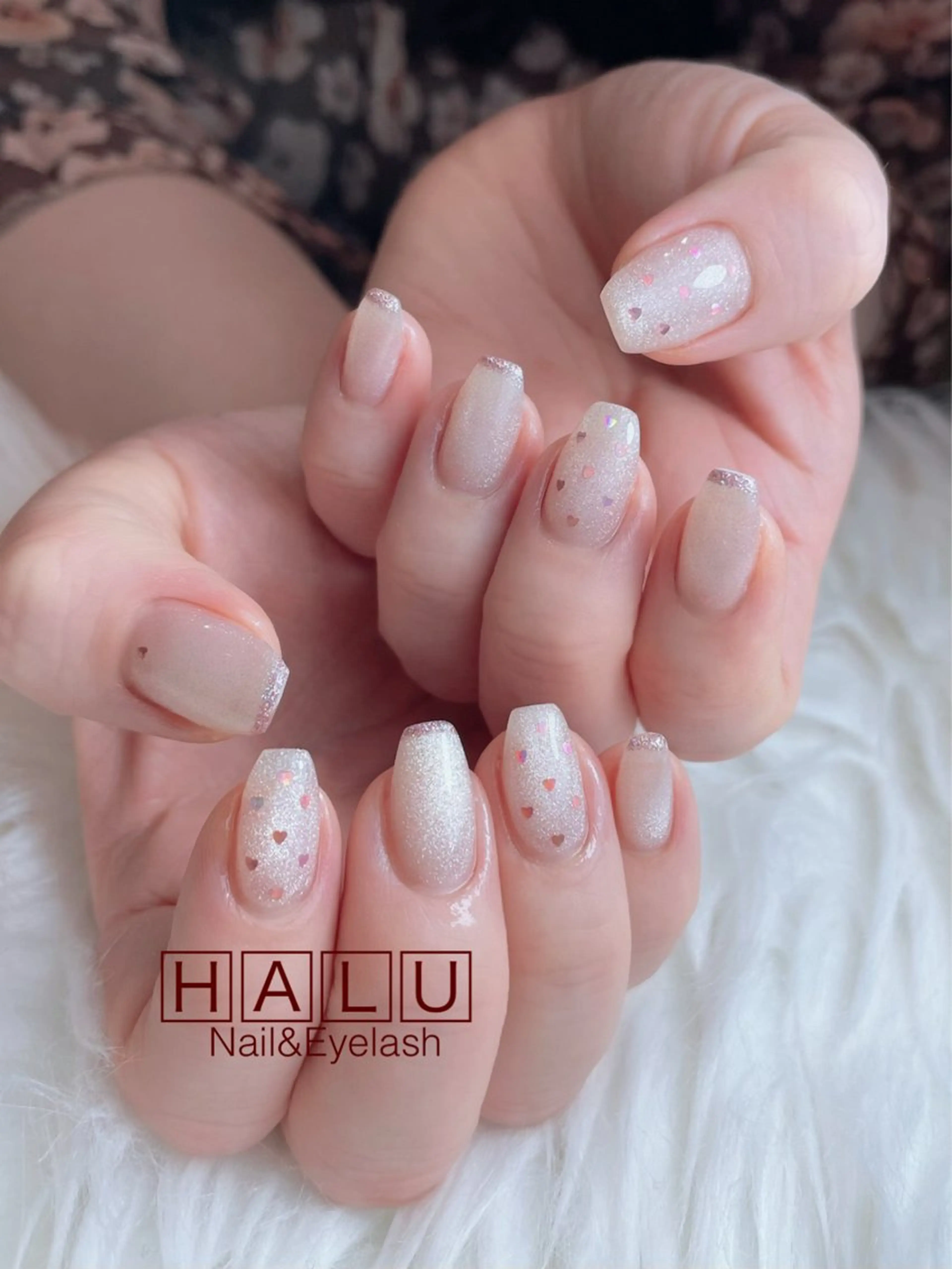 ネイル ハート HALU ハルのネイルデザイン