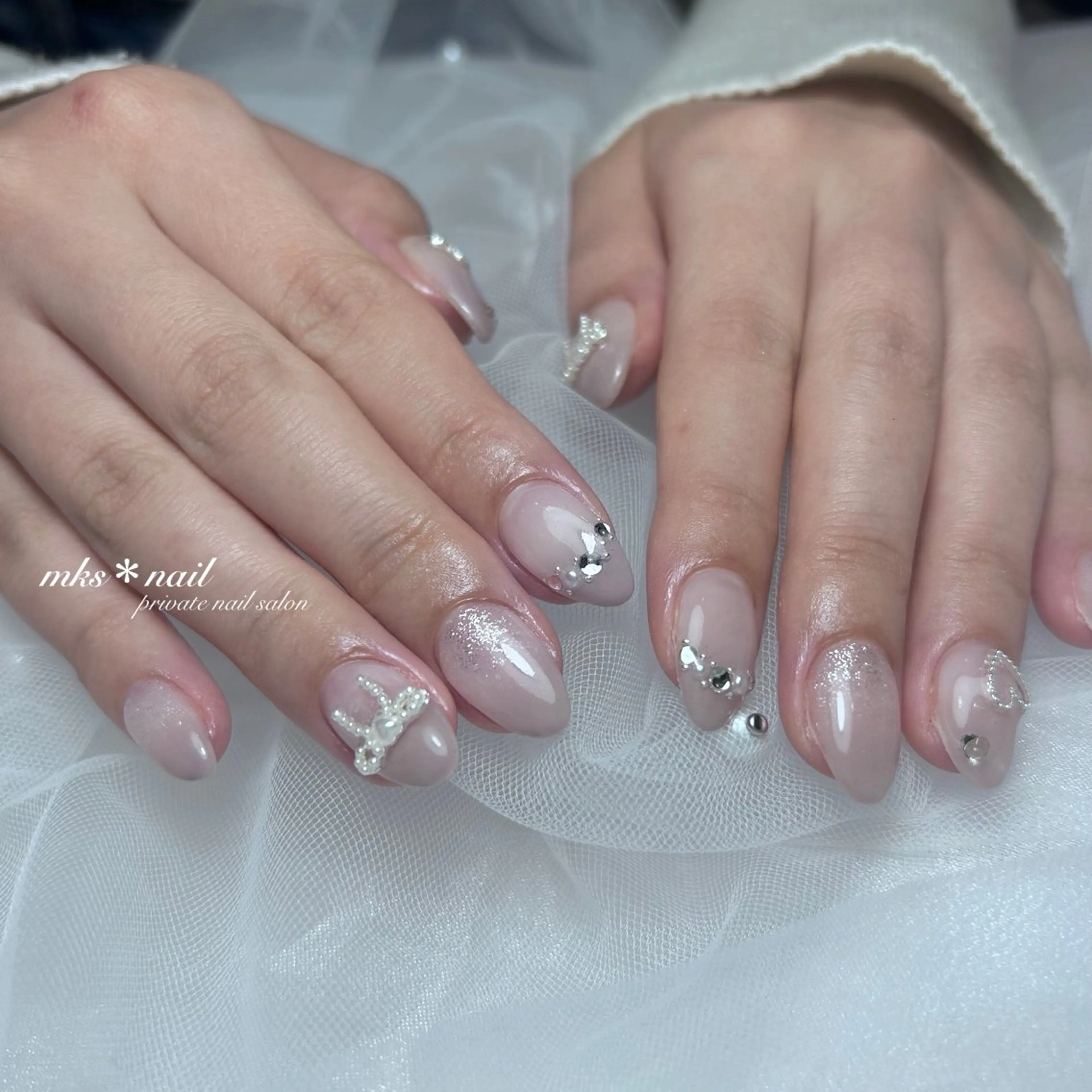 ネイル mks＊nail //  枚方長尾のネイルデザイン