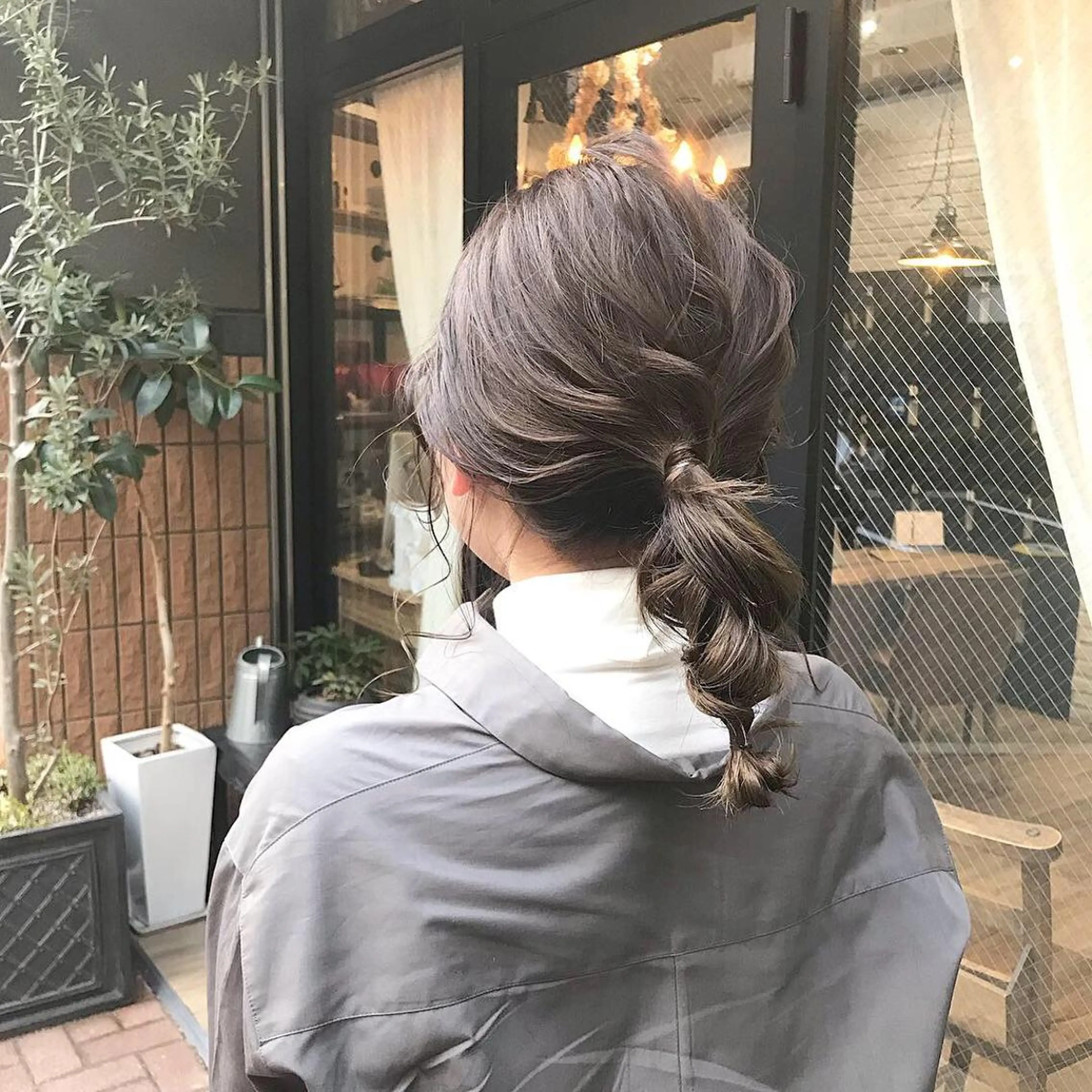 セミロング カラー ヘアカラー トリートメント レイヤー/顔周り /AKARIのヘアスタイル