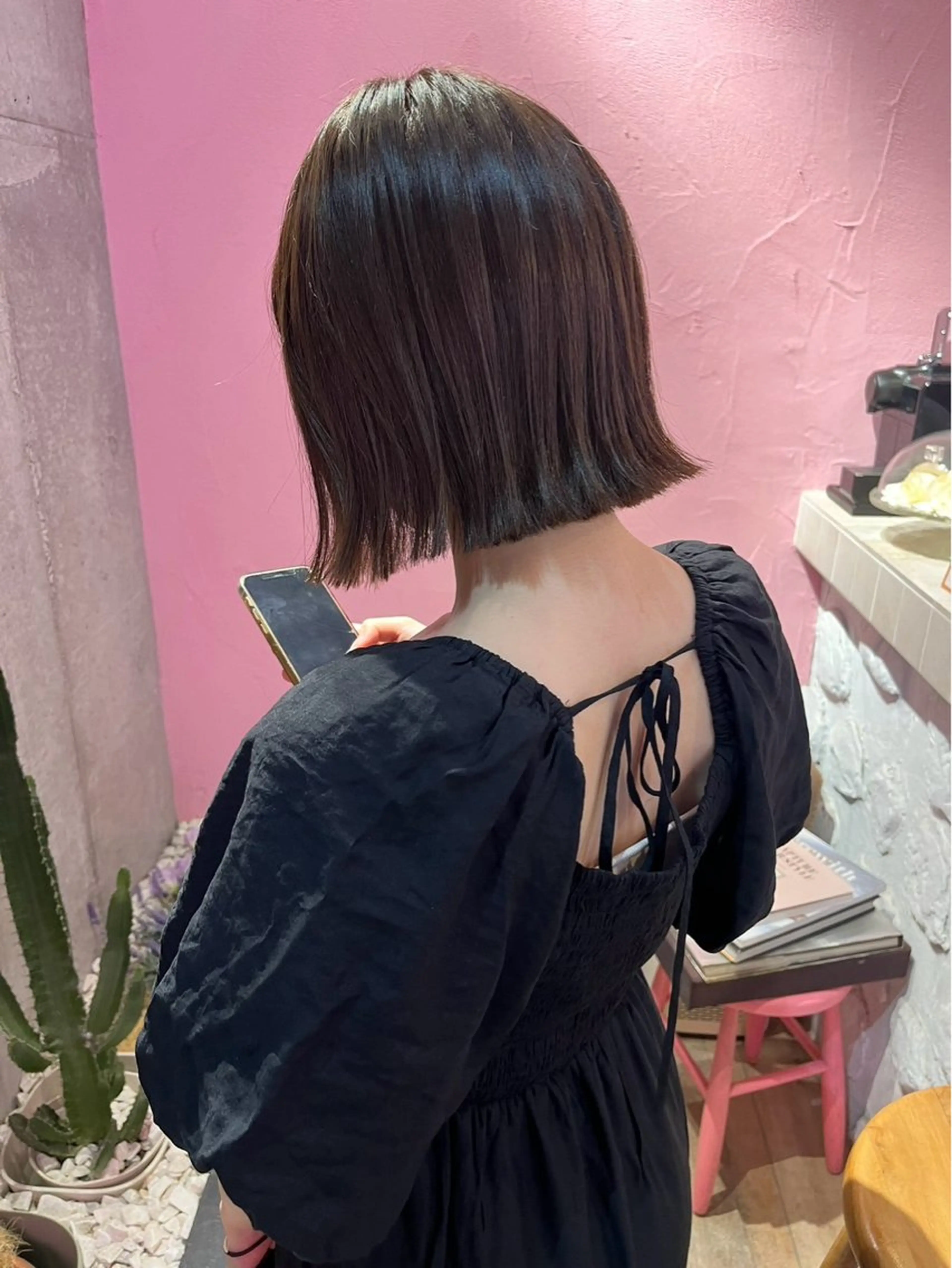 ショート 🫧ハイライトモデル 募集🫧溝口結麻のヘアスタイル