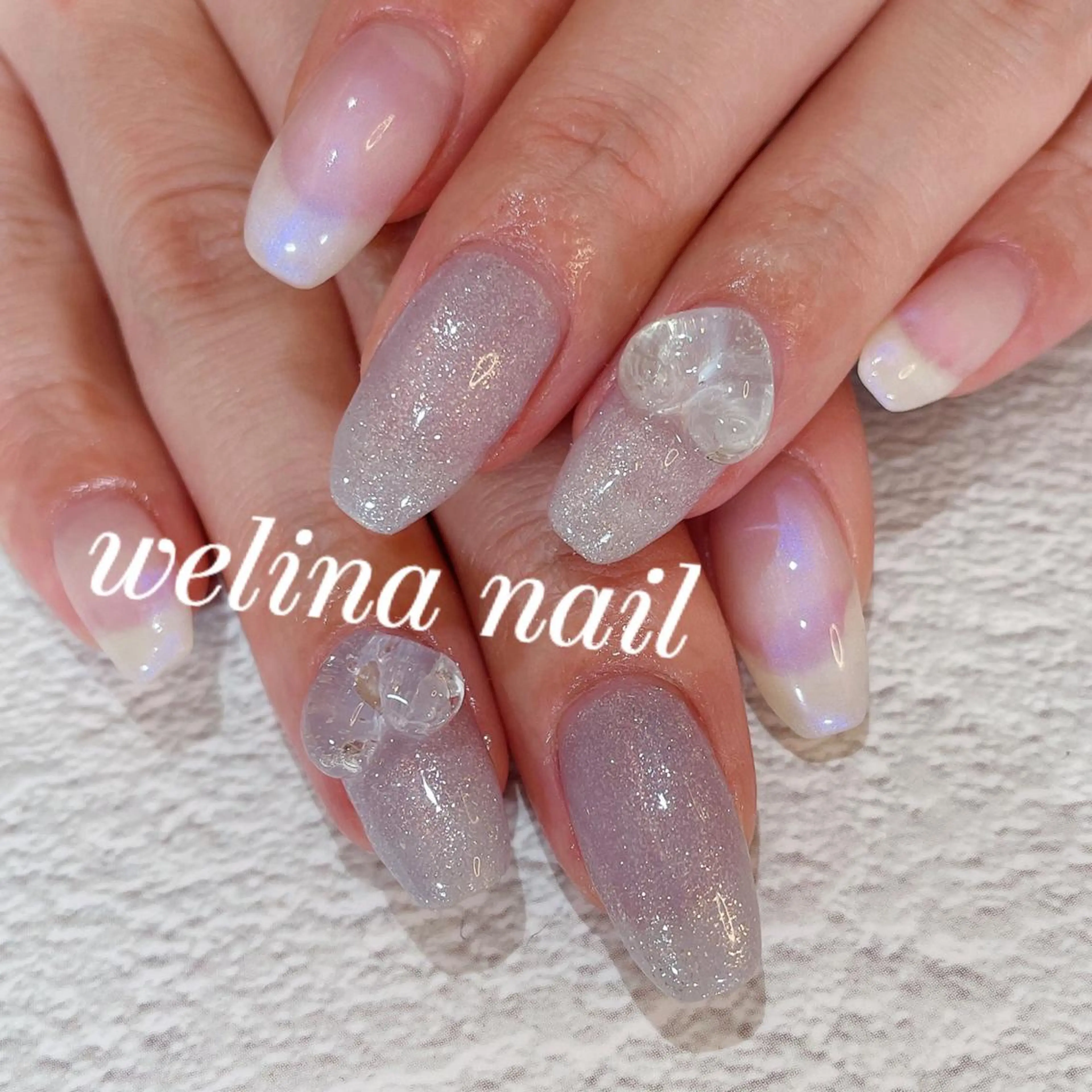 セミロング ハンドネイル WELINA nail salonのエステ・リラクイメージ