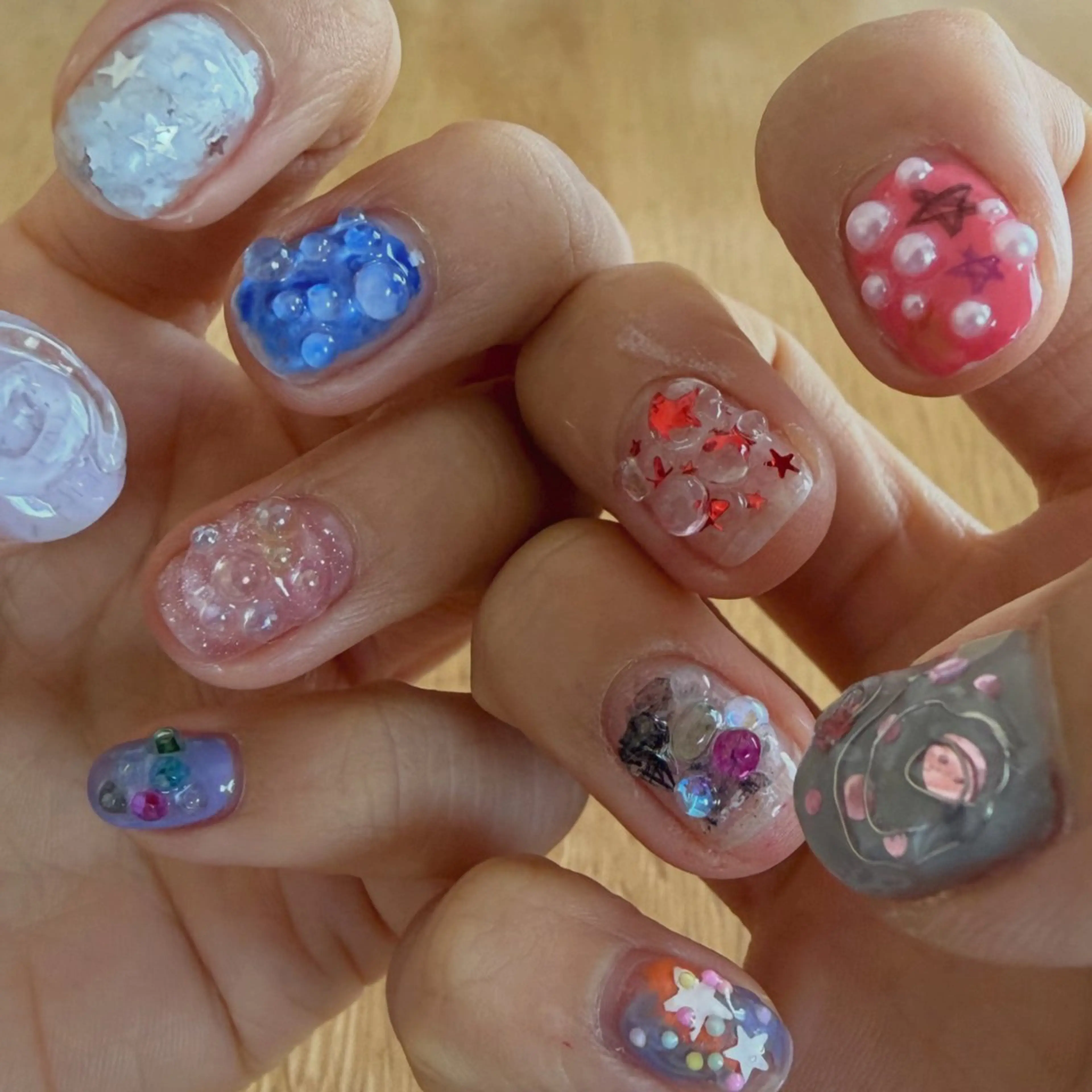 ネイル 中北 愛梨のネイルデザイン