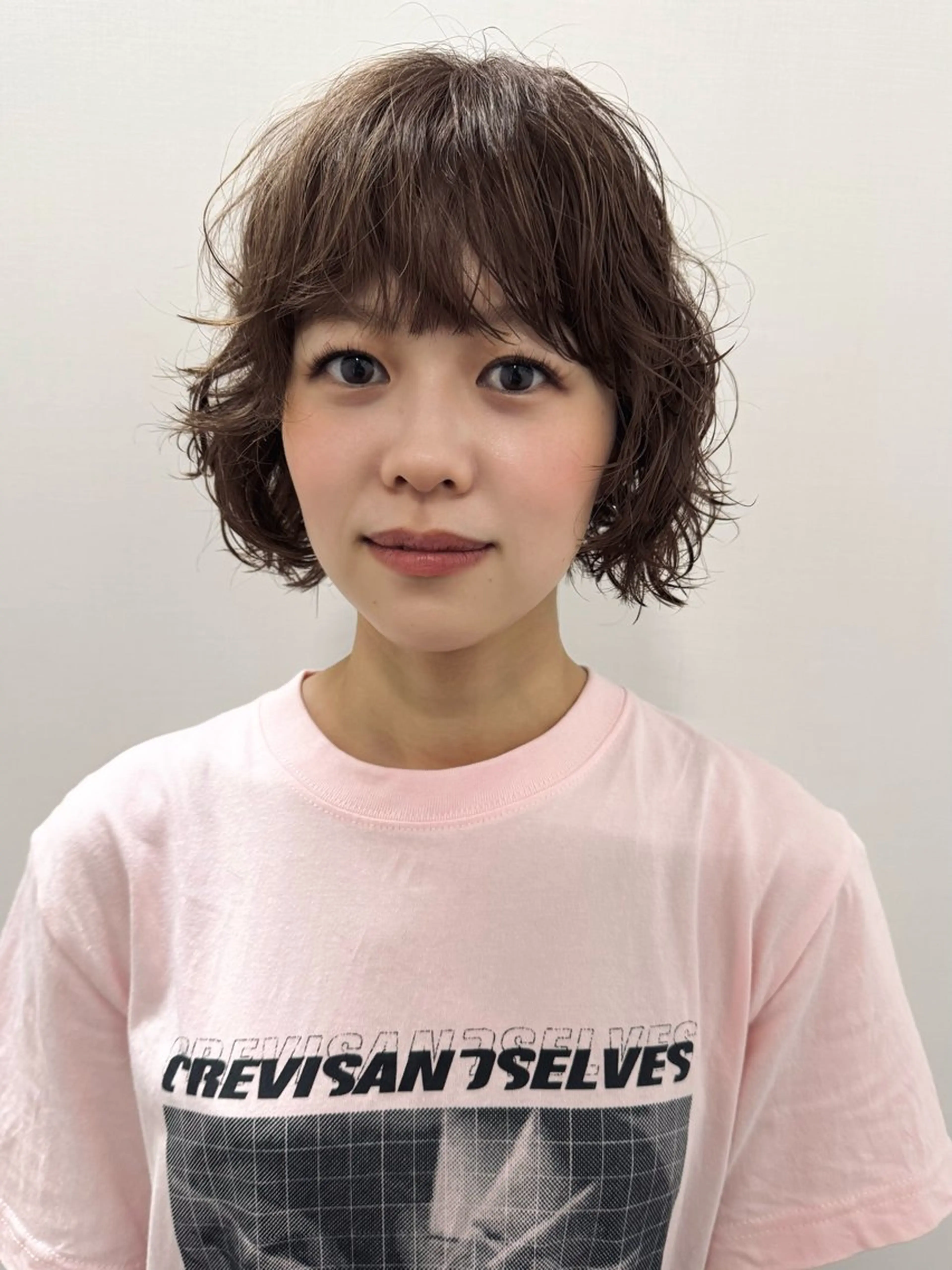 ショート カット ヘアカラー パーマ 🩵縮毛矯正・ボブ 岩原朋也🩵のヘアスタイル