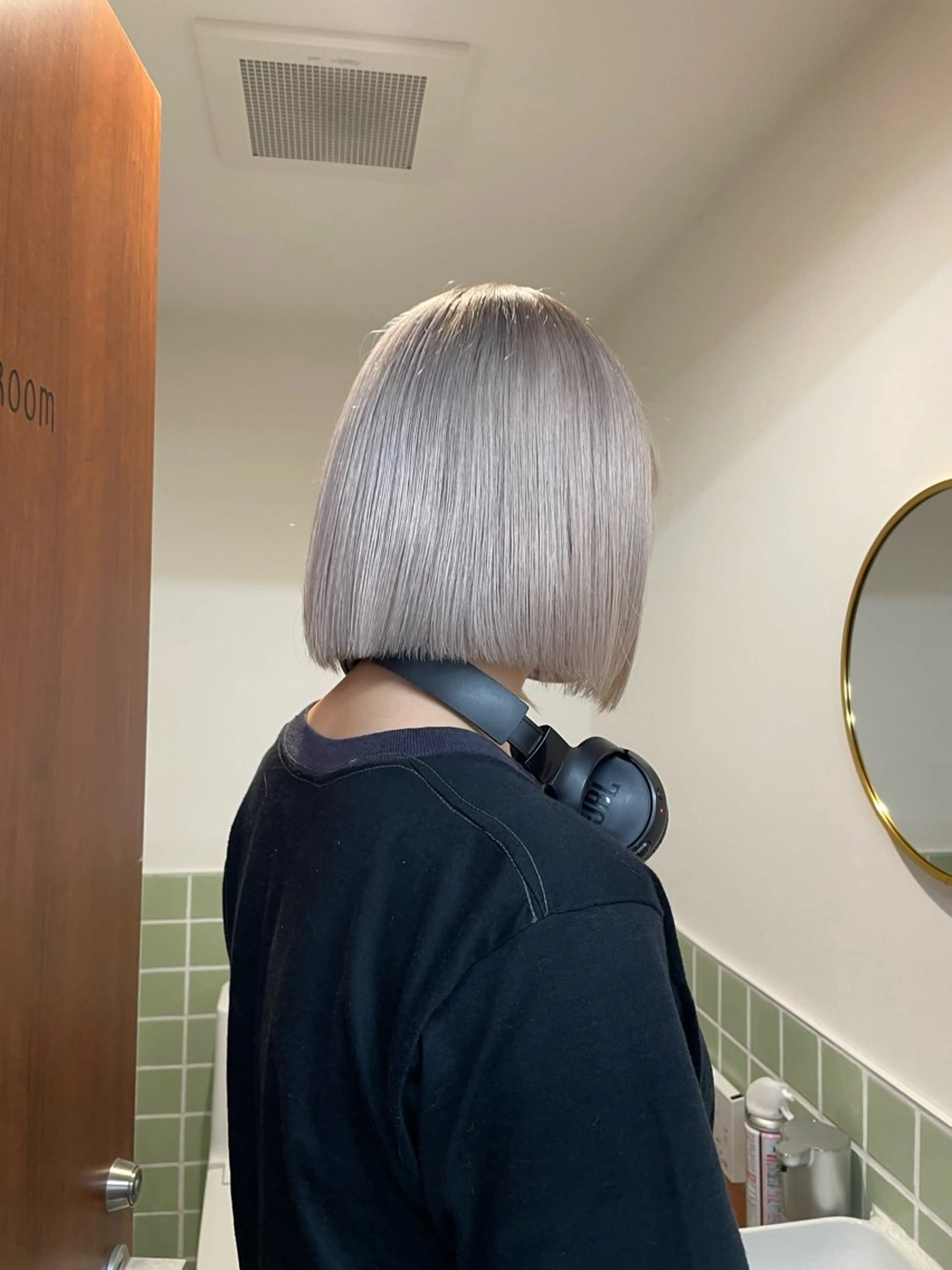 ショート カラー 似合わせカット/ ハイトーン/aoiのヘアスタイル