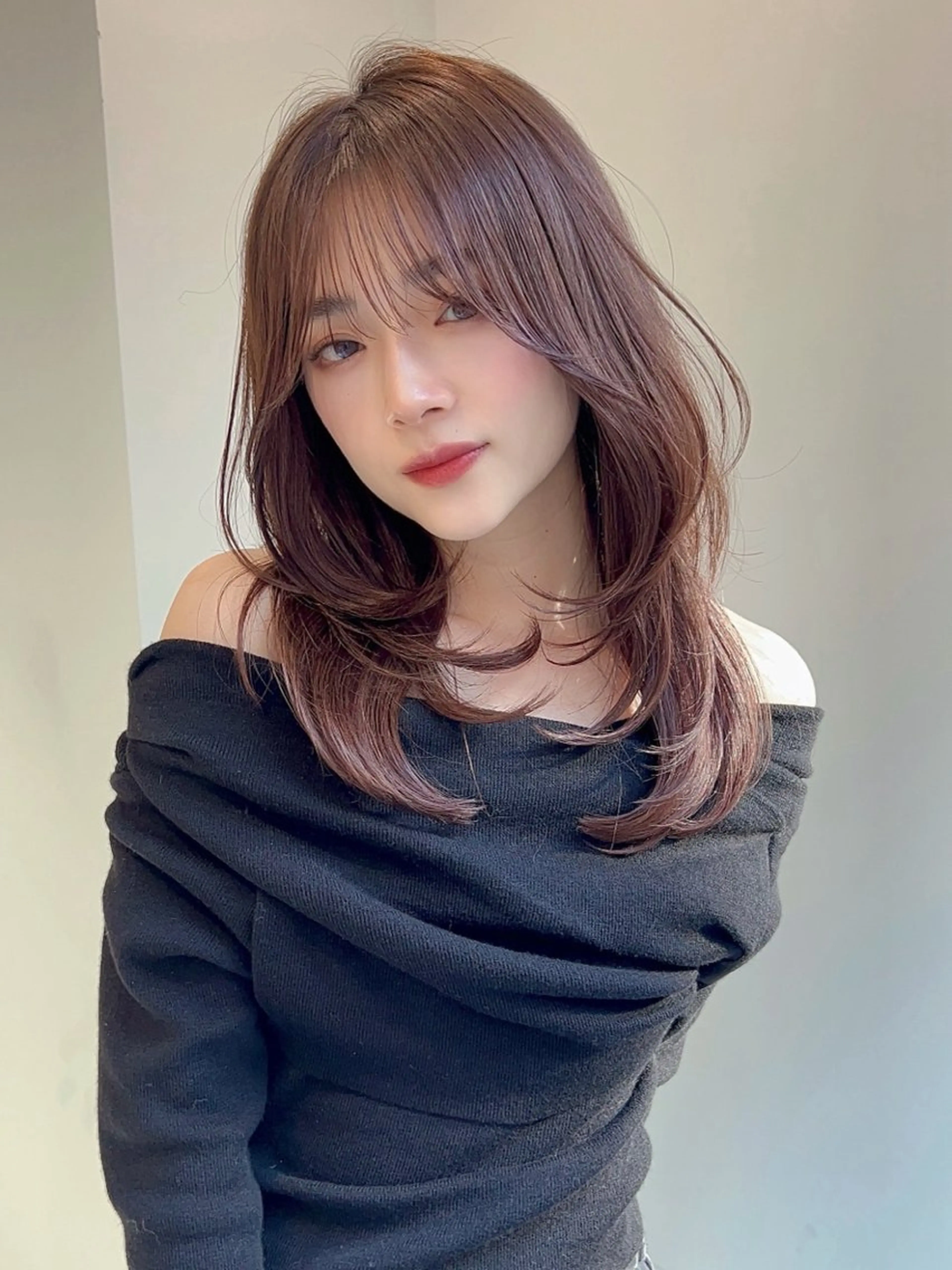 ミディアム 表参道/レイヤー カット/ryoのヘアスタイル