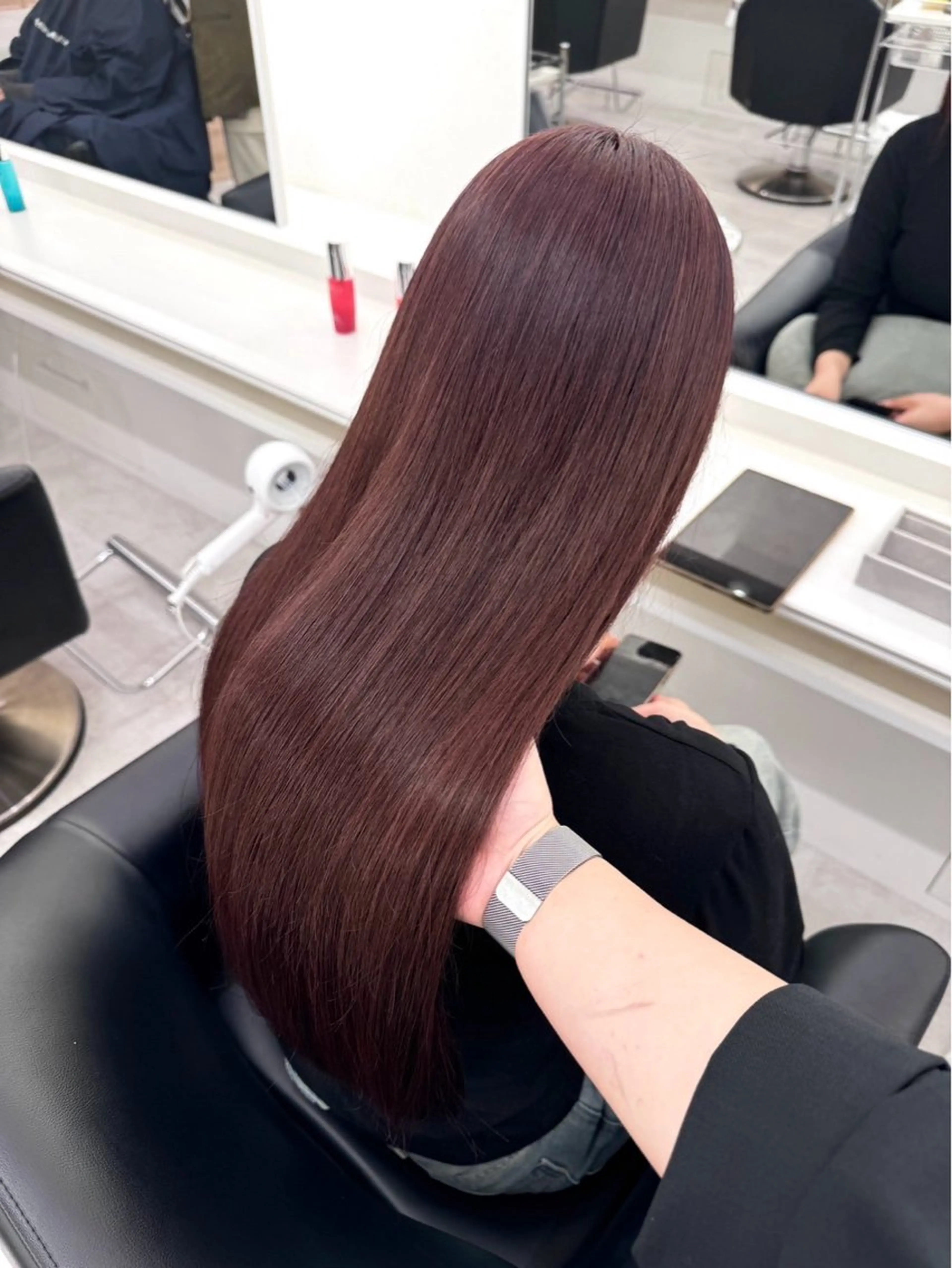 ロング カラー ヘアカラー ParveMix ♡白神みやびのヘアスタイル