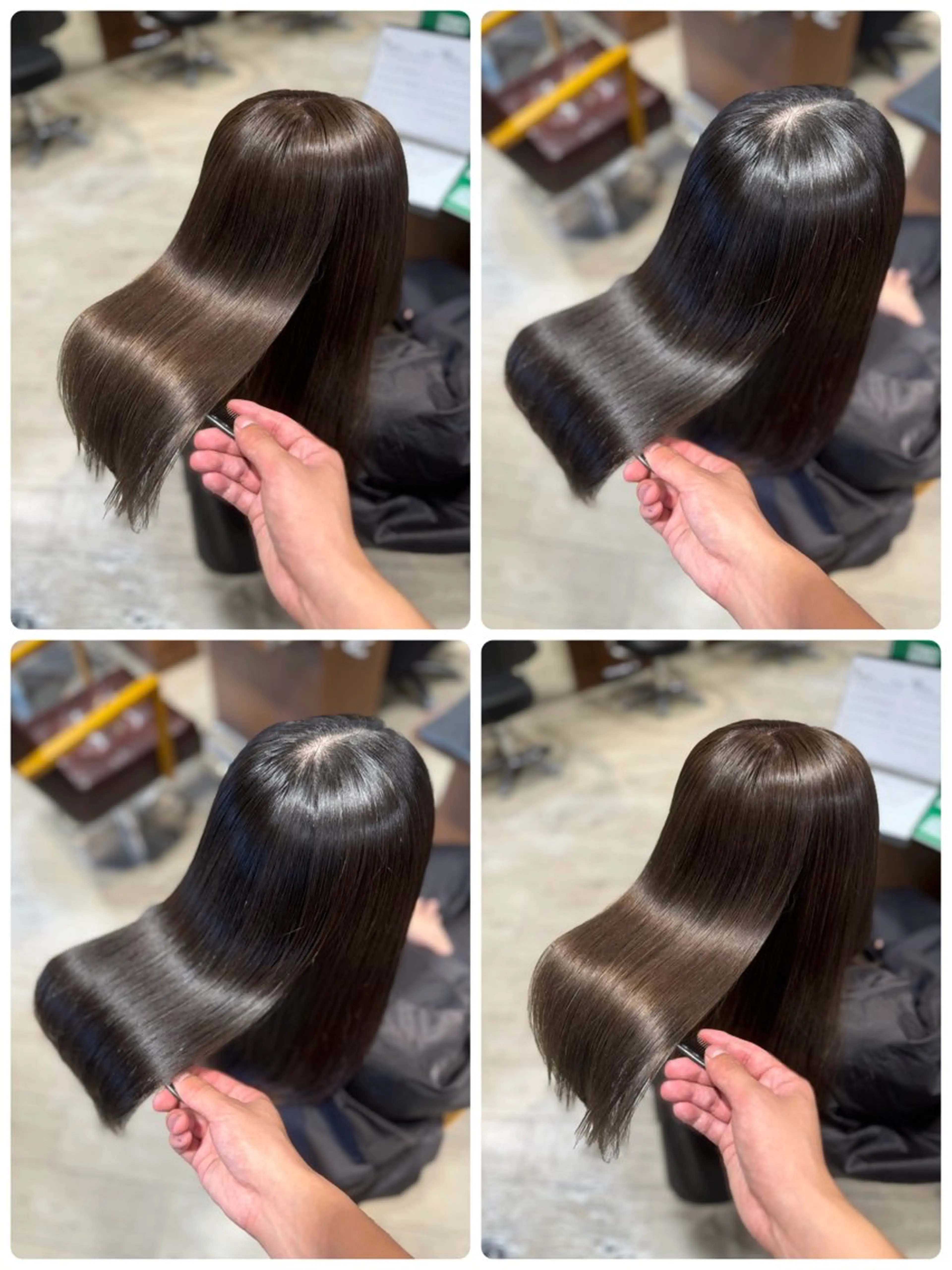 カラー イルミナカラー カット ヘアカラー LUPI 白神のヘアスタイル