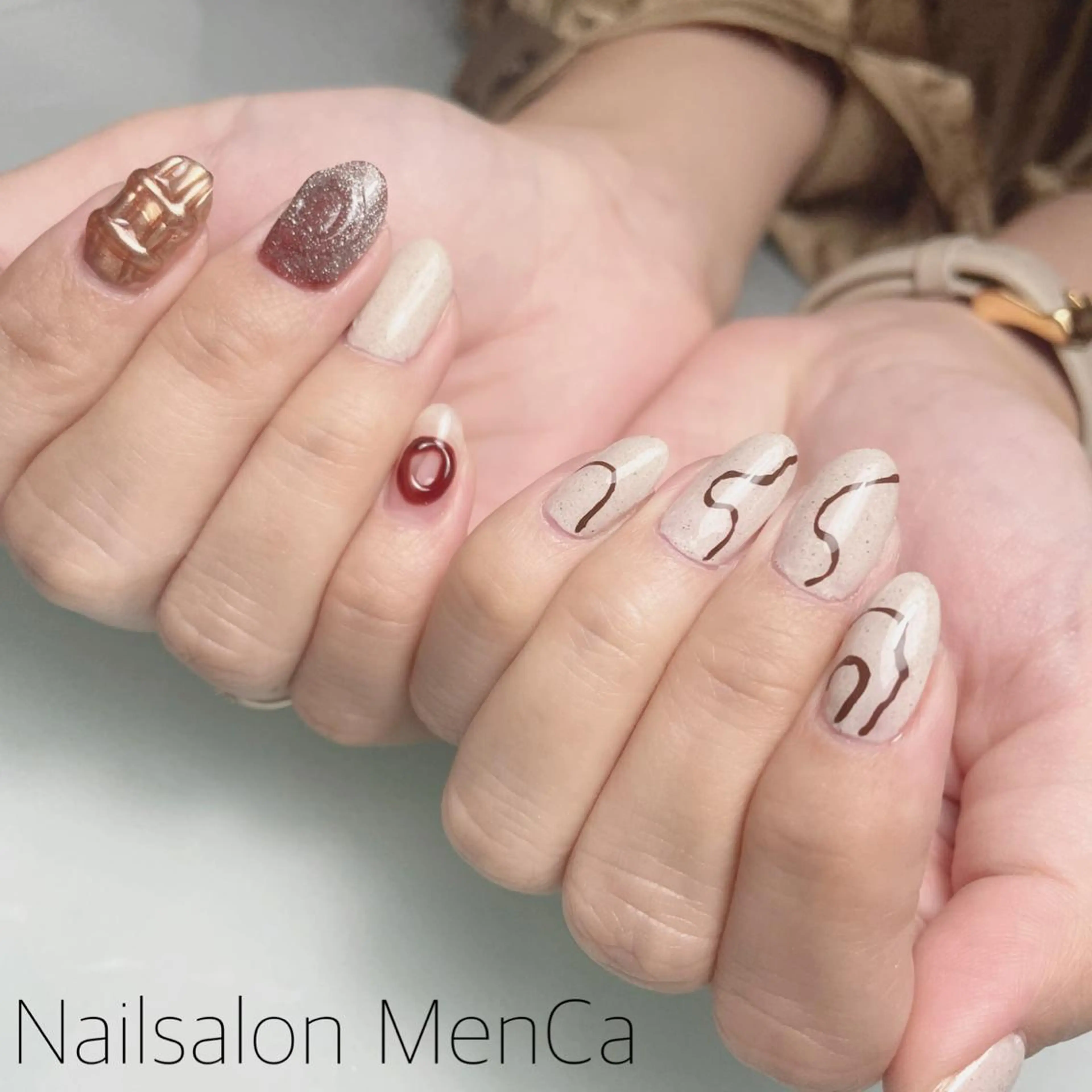 ネイル ハンドネイル 江崎 景子のネイルデザイン