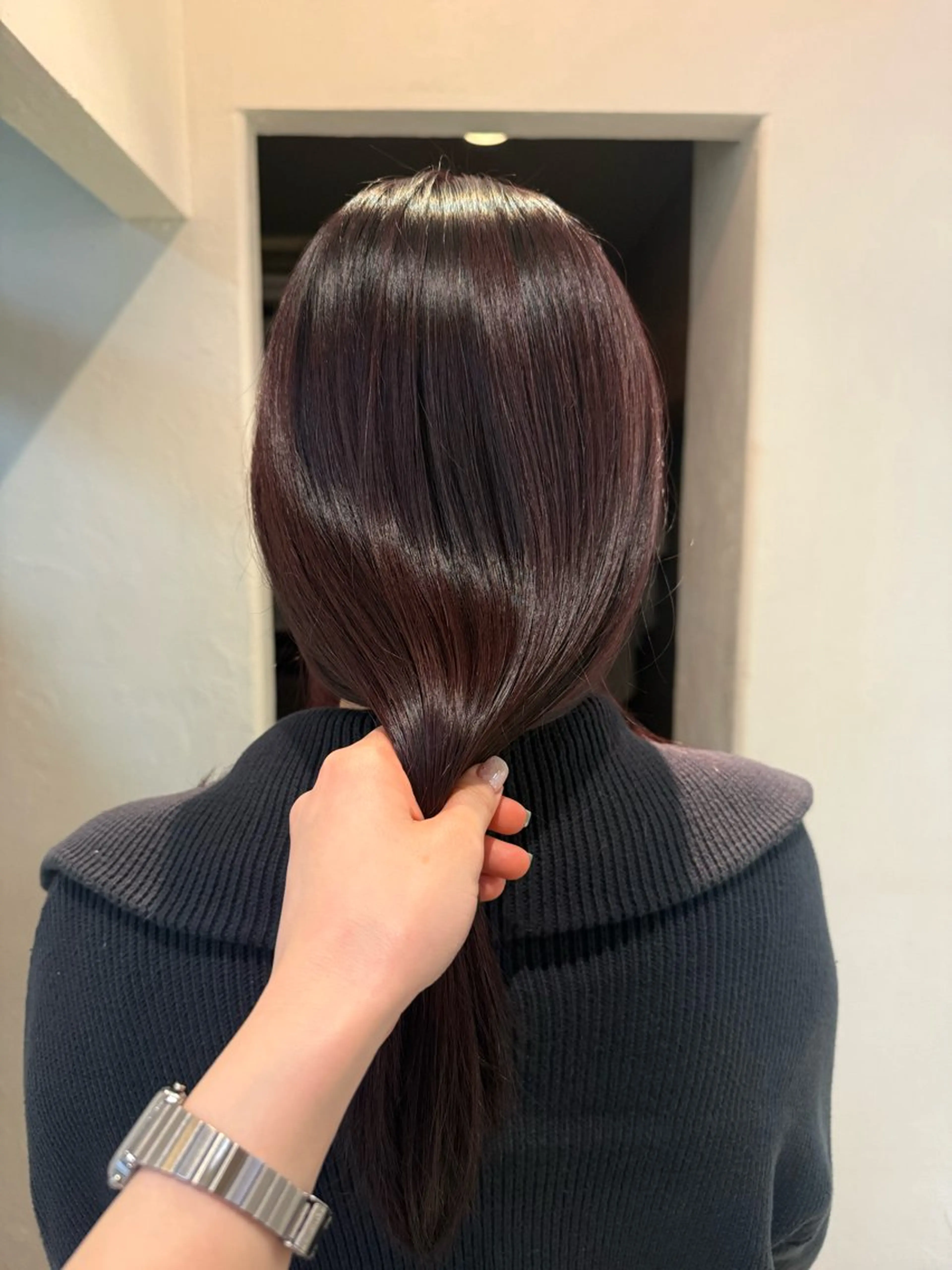 ロング カラー ヘアカラー Meguro/海外風 /艶カラー⭐️のヘアスタイル