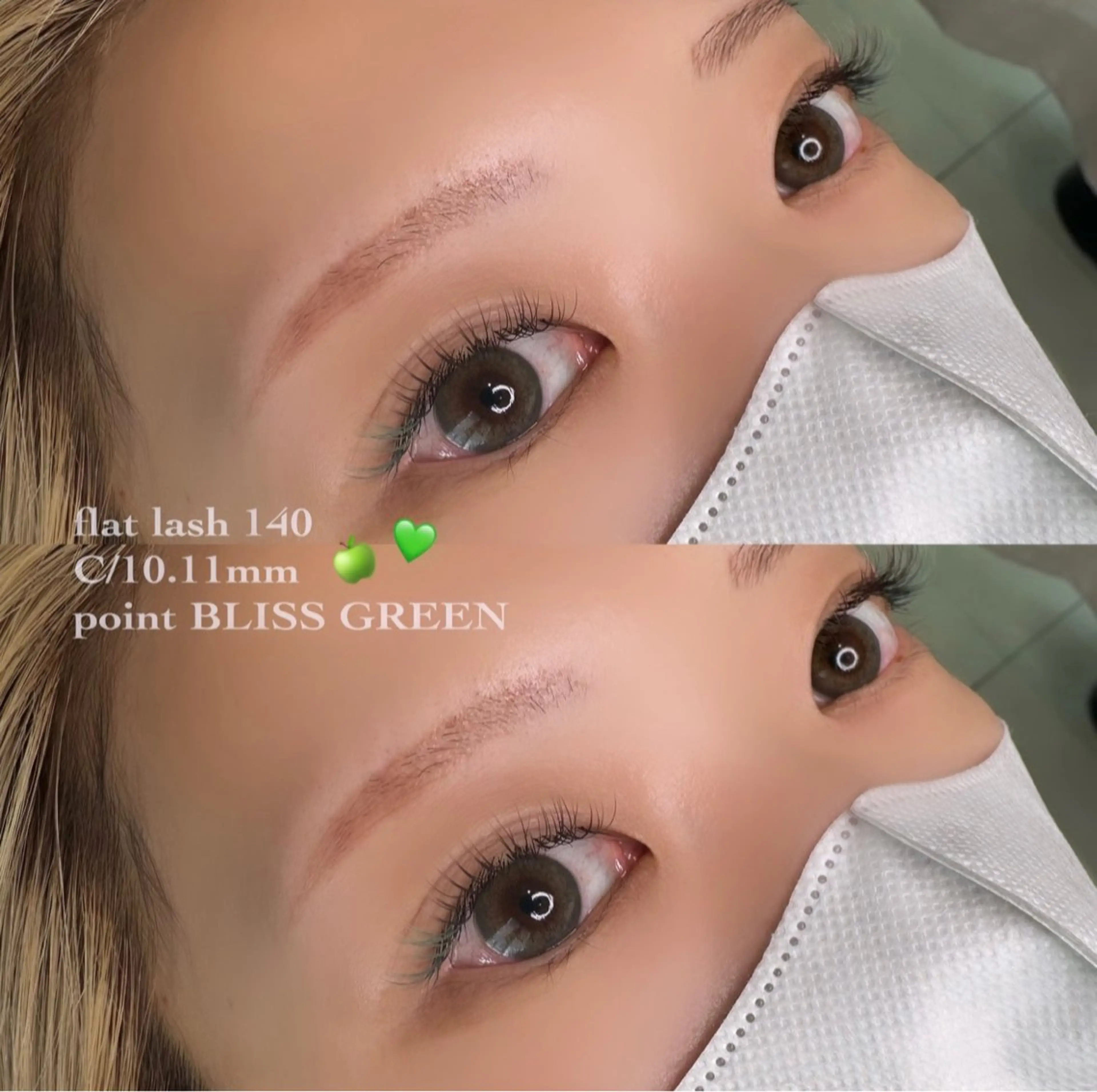 マツエク・マツパ eyesalon aimeeのマツエク・マツパデザイン