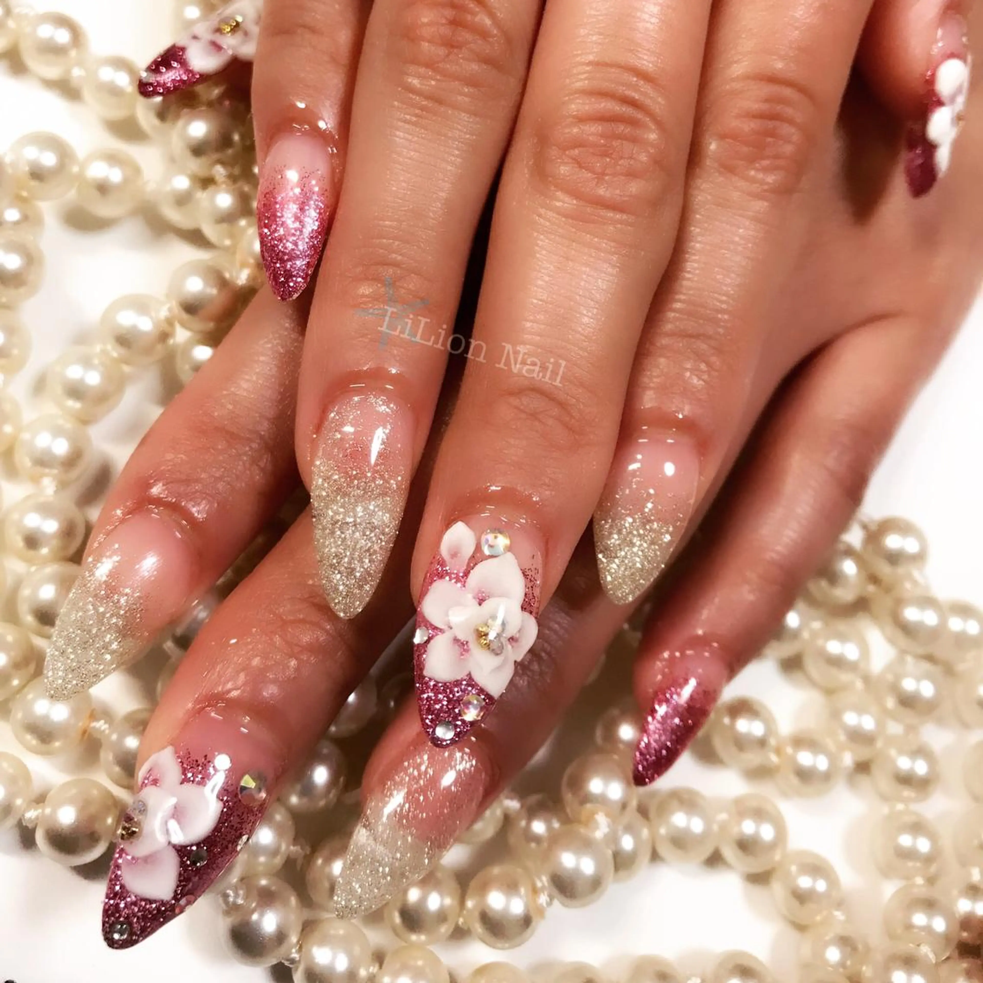 ネイル フラワーネイル その他(ネイル) LiLion Nail所属・LiLion Nailのネイルデザイン