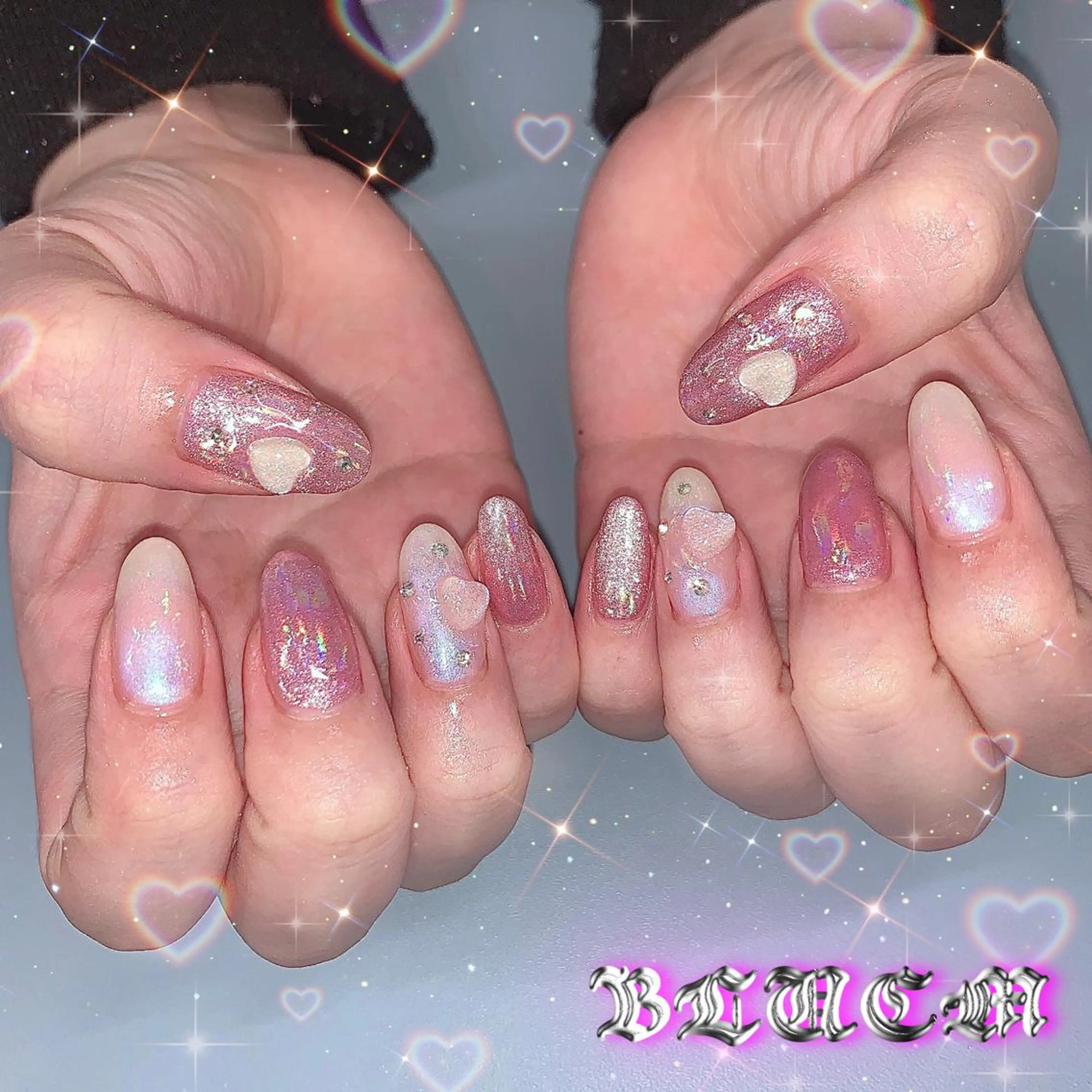 ネイル BLUEM なな🐶のネイルデザイン