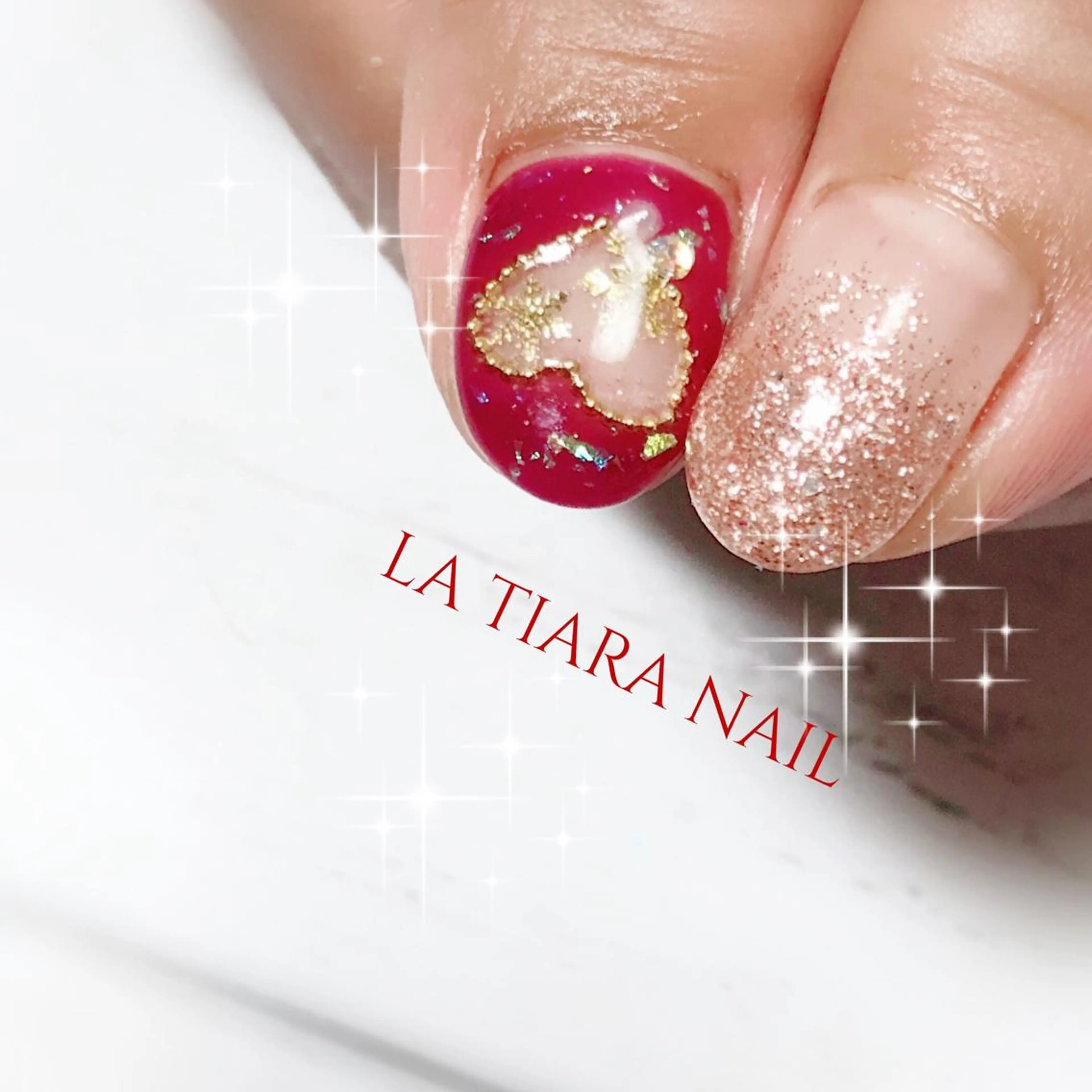 ネイル ハンドネイル Blue bird  nailのネイルデザイン