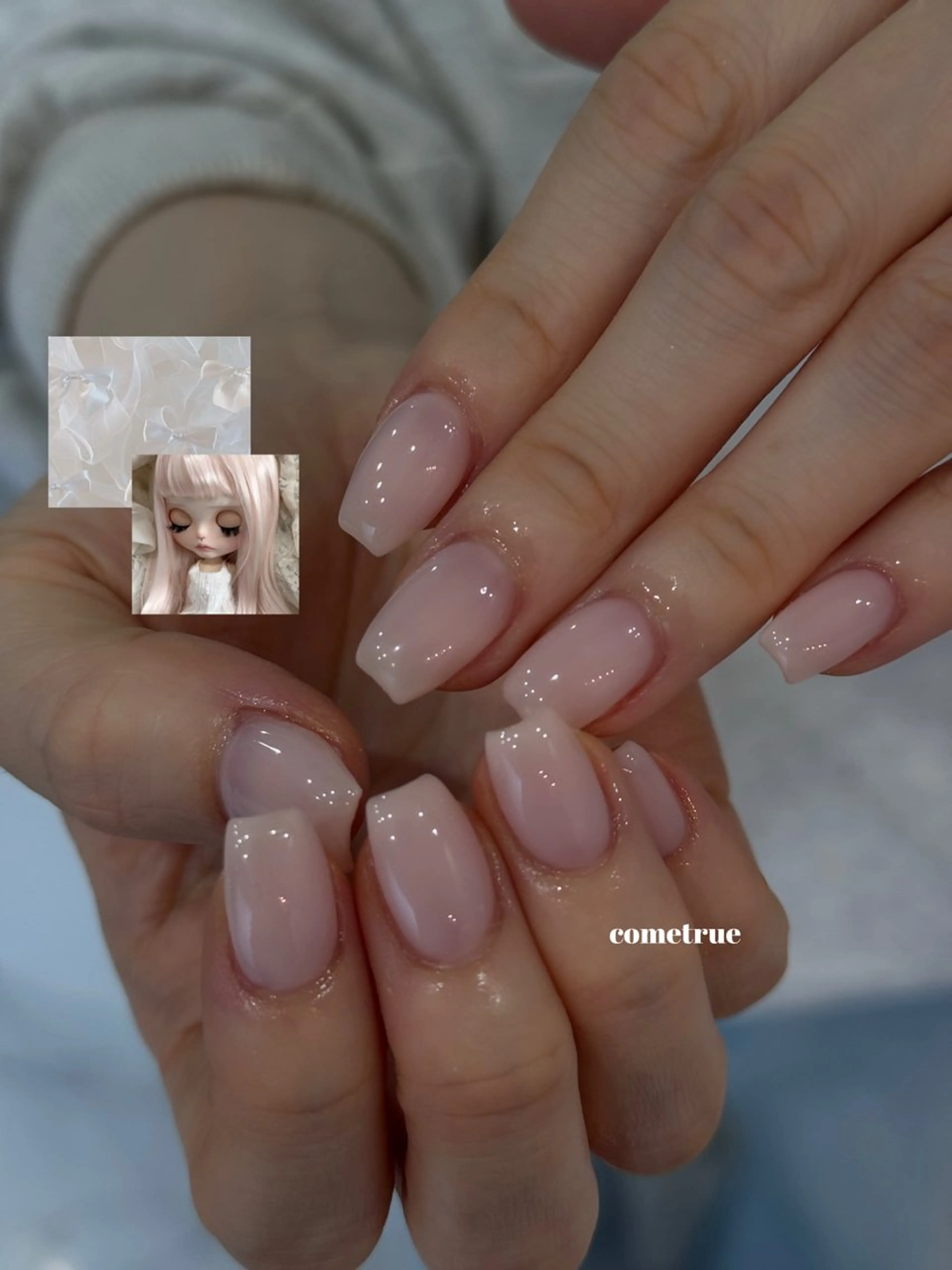 ネイル ハンドネイル cometrue yura🎀のネイルデザイン