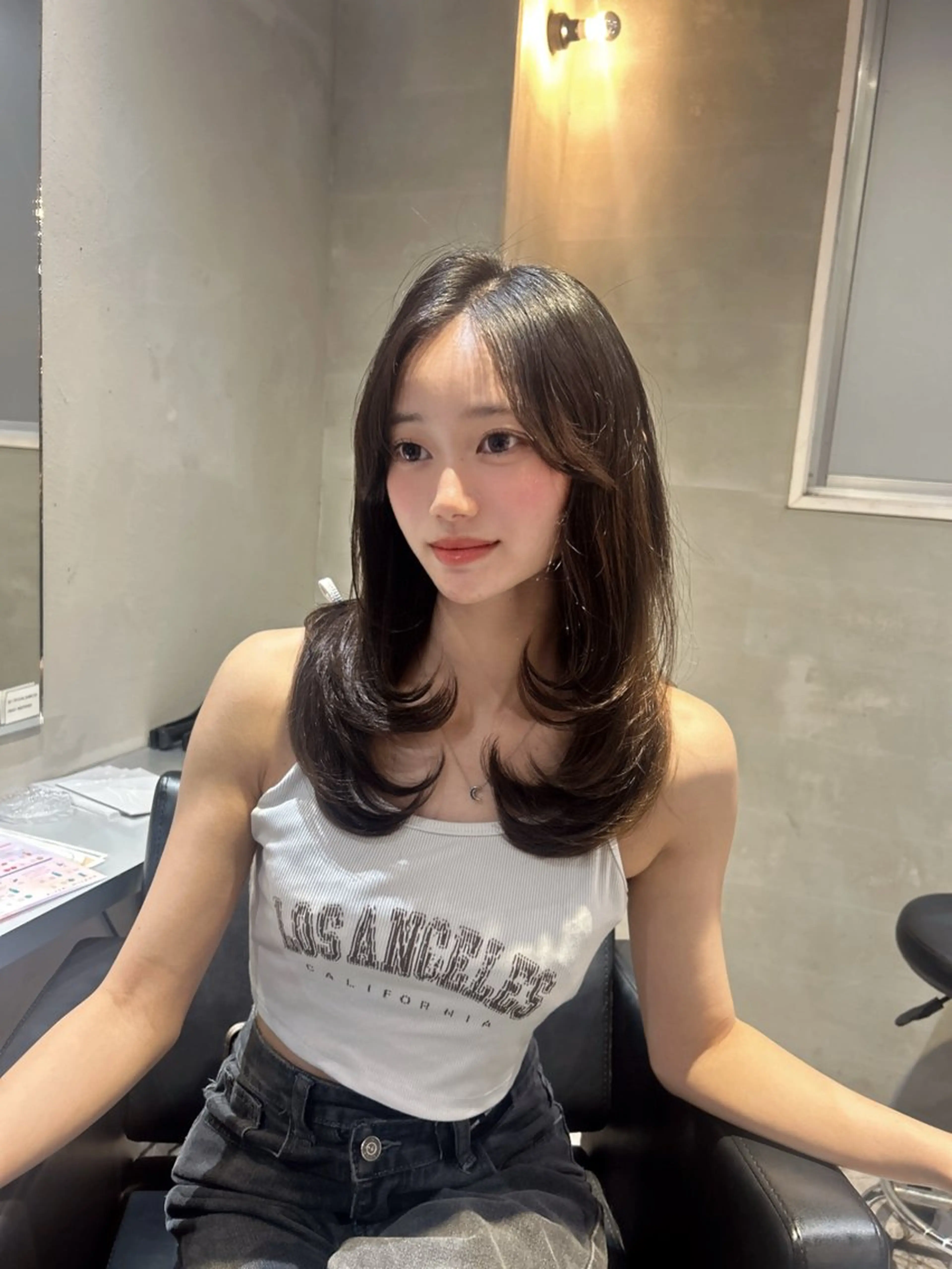 ミディアム カラー 透明感×韓国ヘア 🇰🇷きららのヘアスタイル