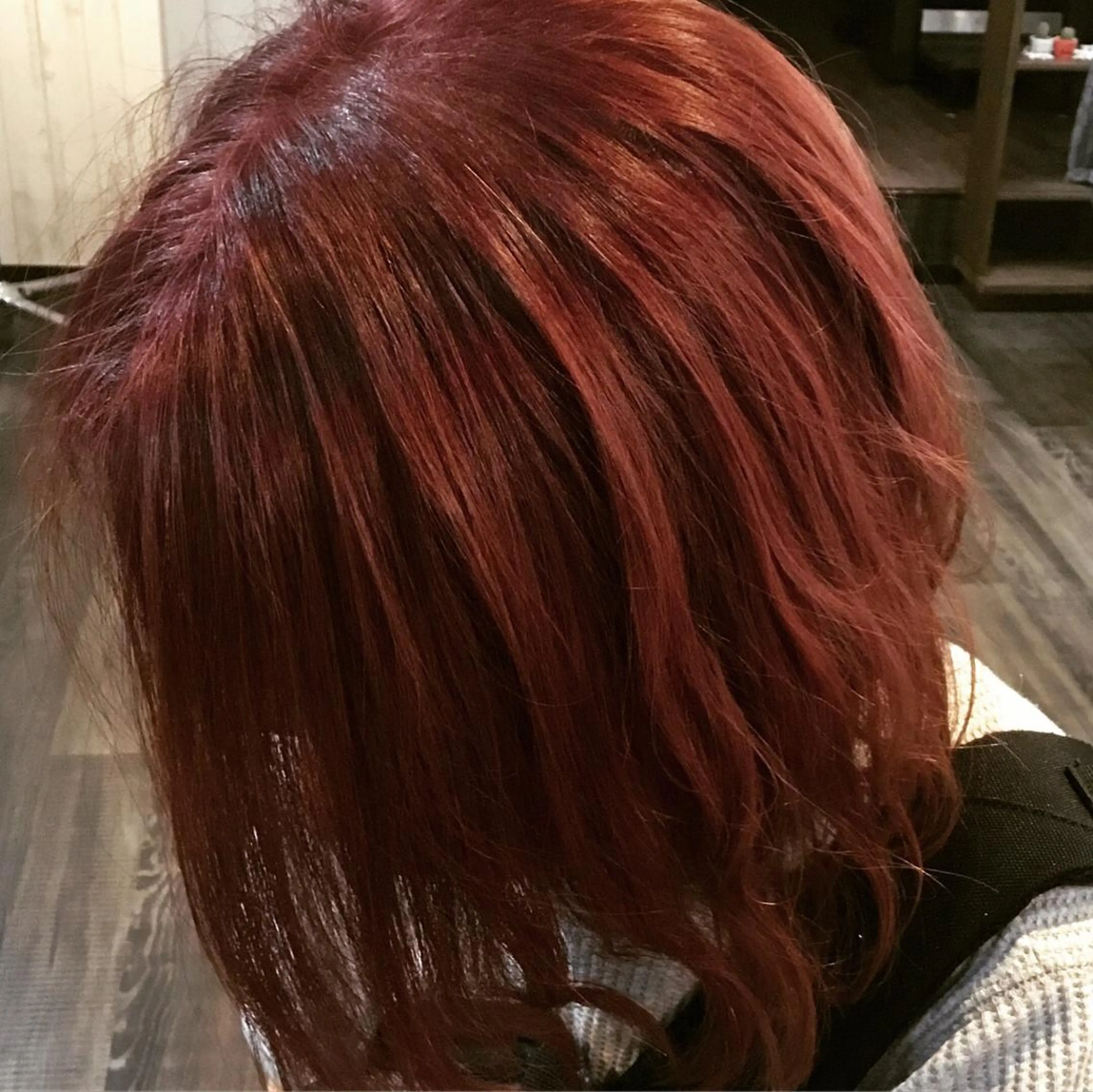 ミディアム カラー embrace エンブレイスのヘアスタイル