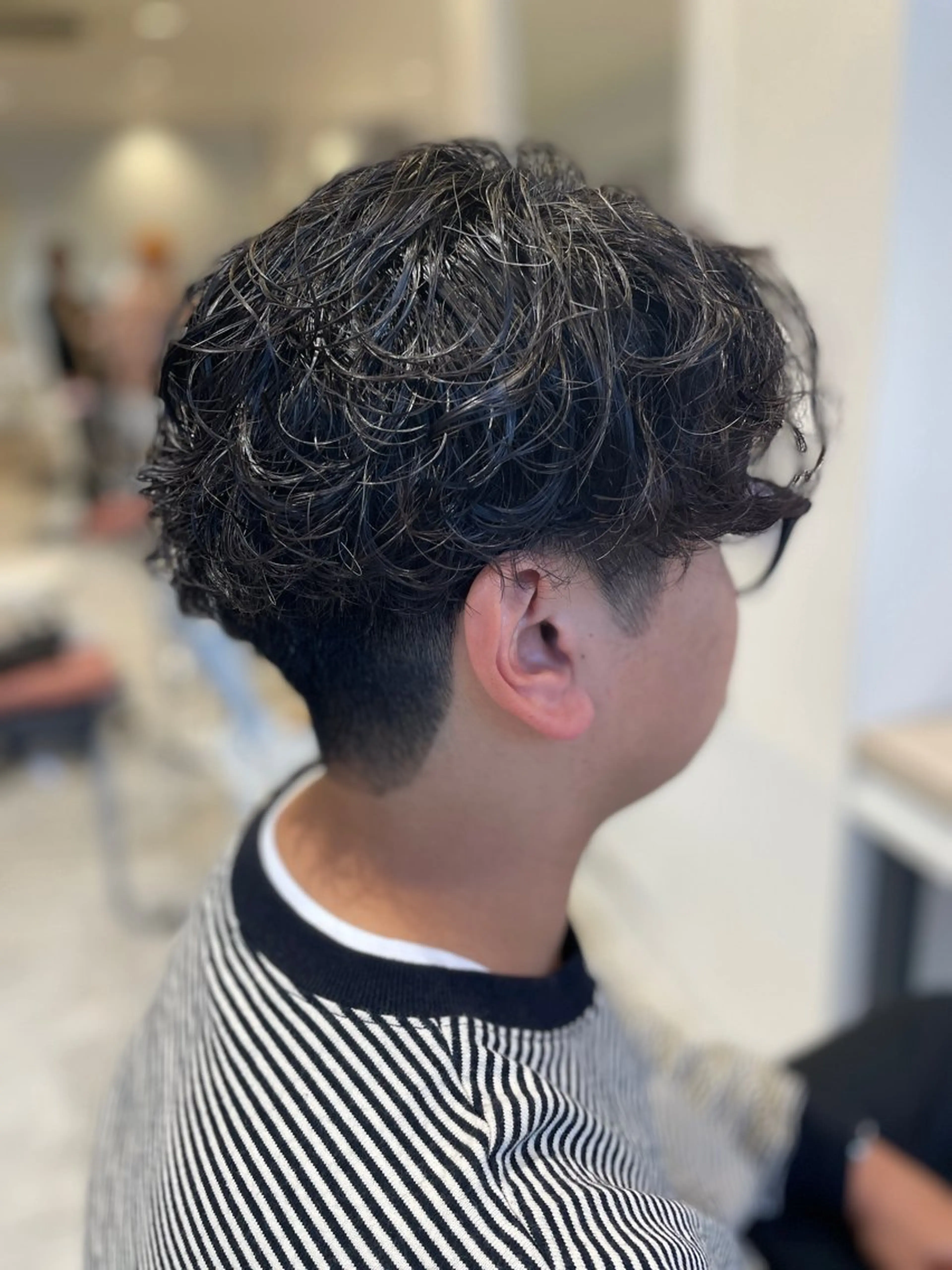 ショート パーマ メンズ カット パーマ メンズパーマ/カット / 古川 諒のヘアスタイル