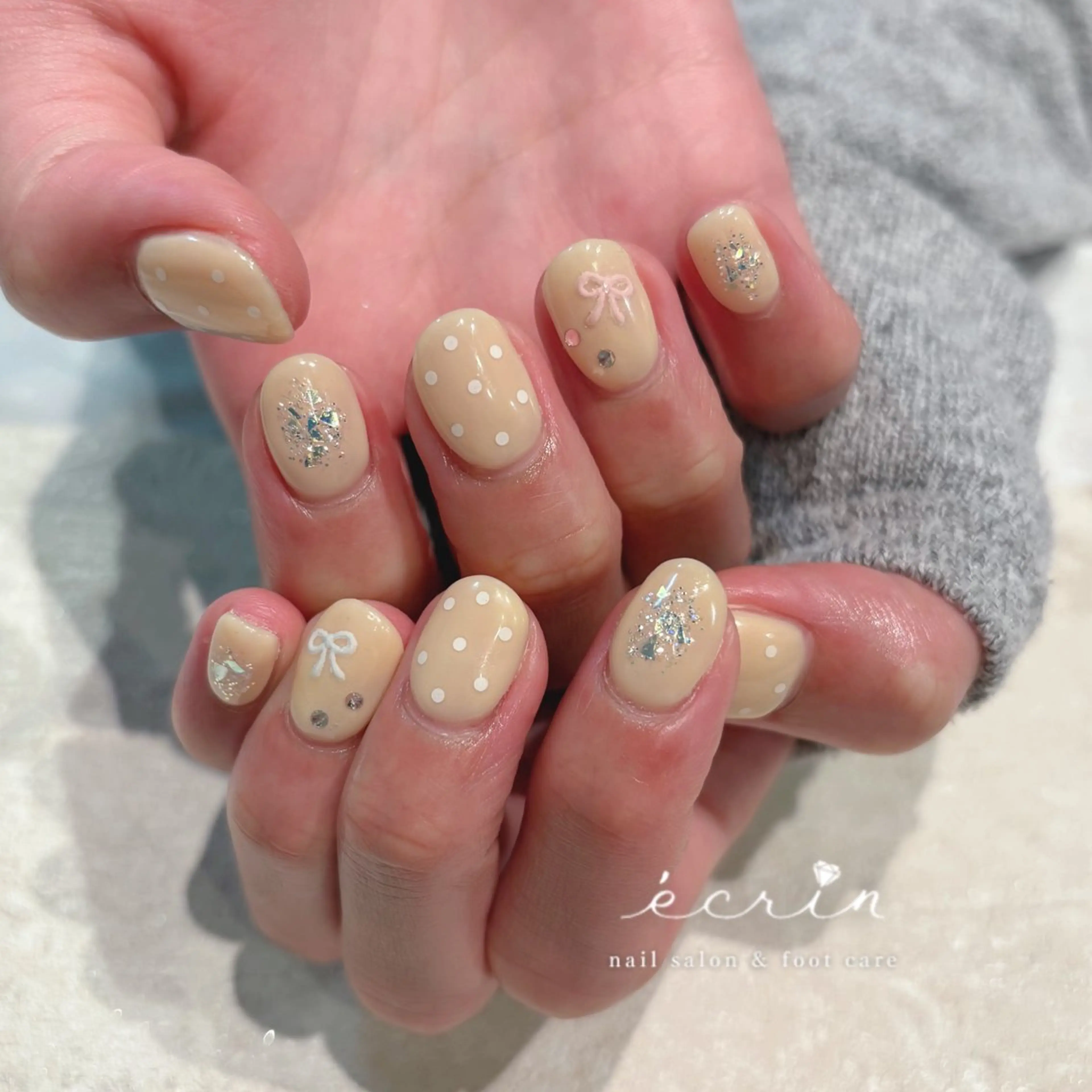 ネイル ecrin エクラン Haruka🌼のネイルデザイン