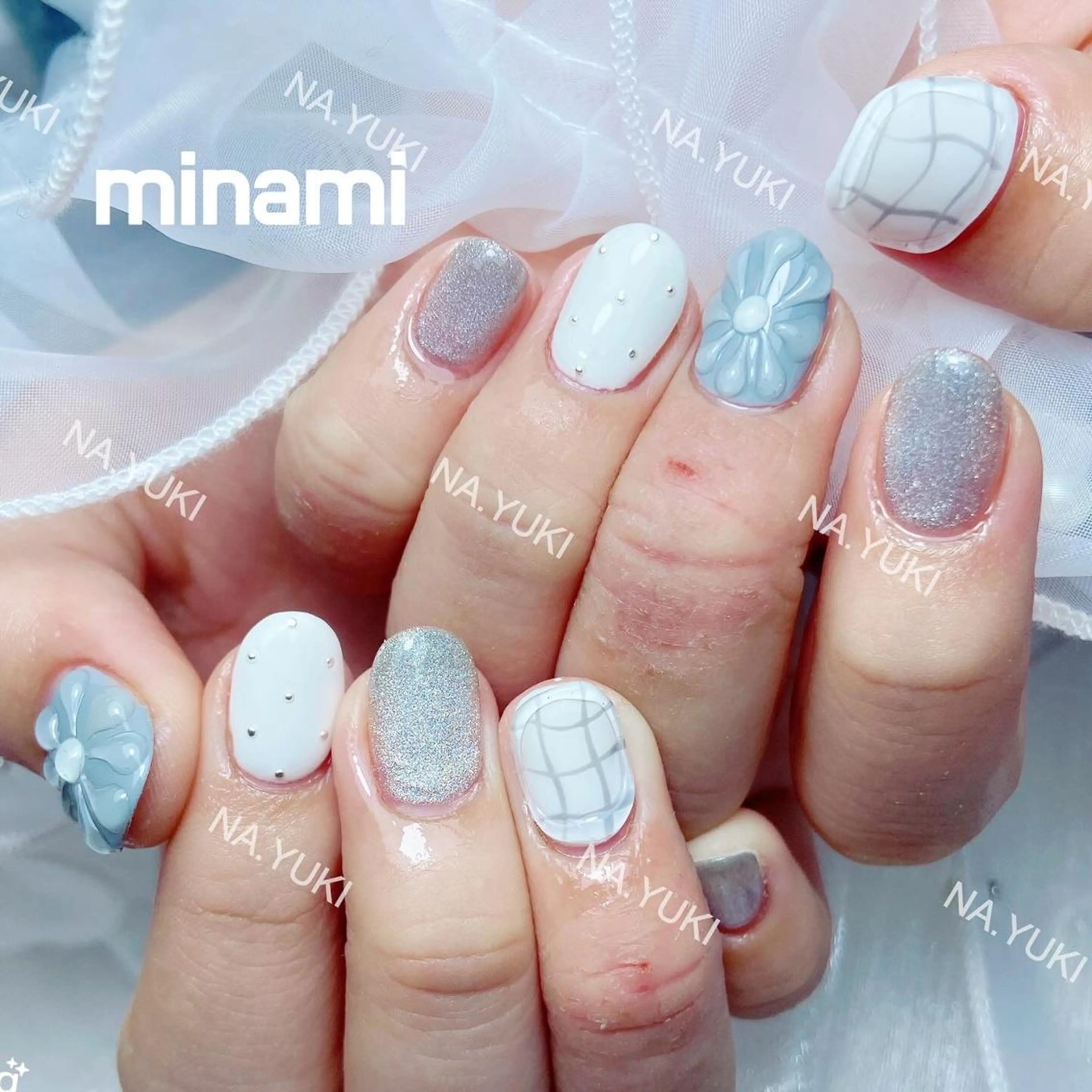 ネイル ハンドネイル ハンドケア YUKI 💗 渋谷店のネイルデザイン