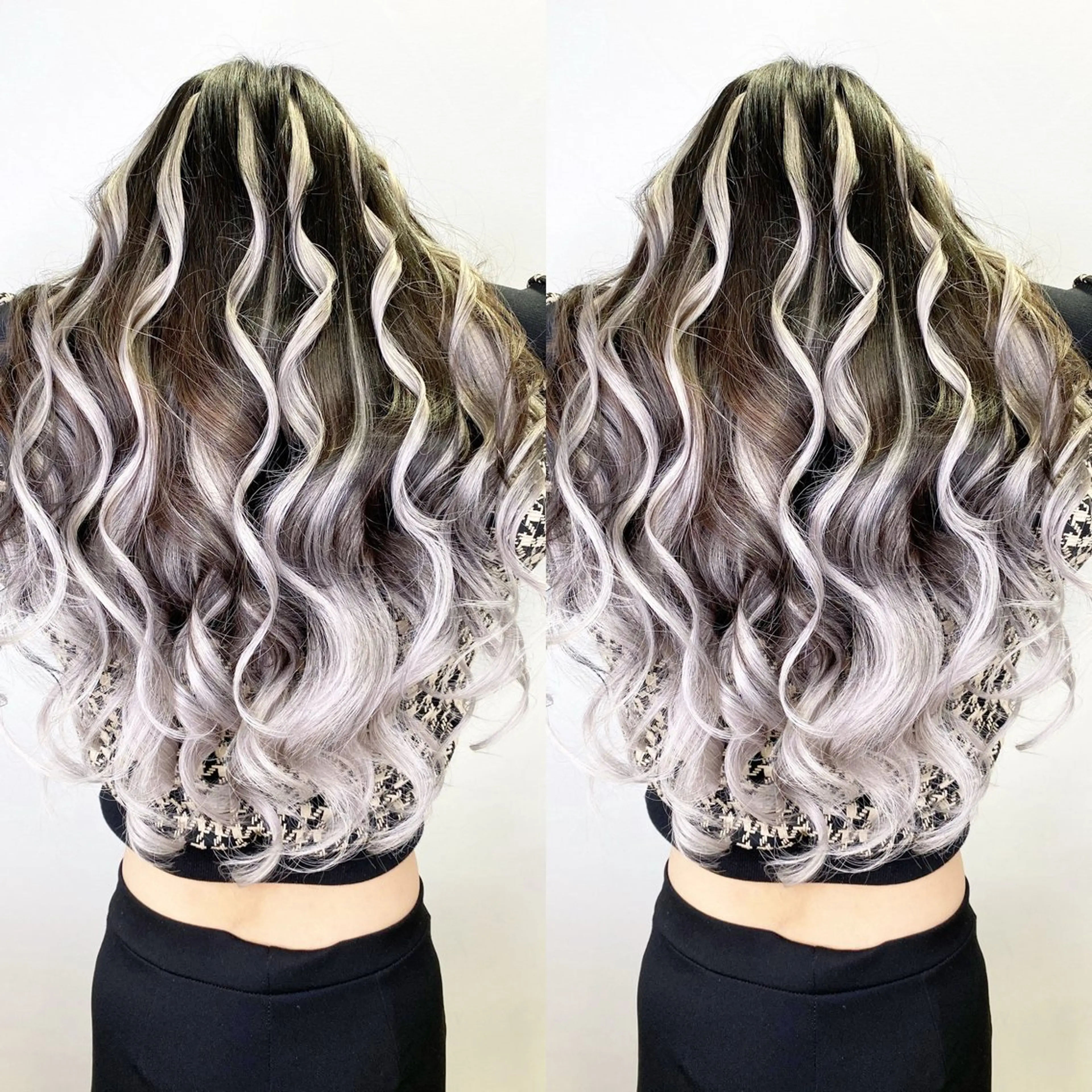 ロング カット 💎馴染むエクステ× 縮毛矯正TOMO💎のヘアスタイル