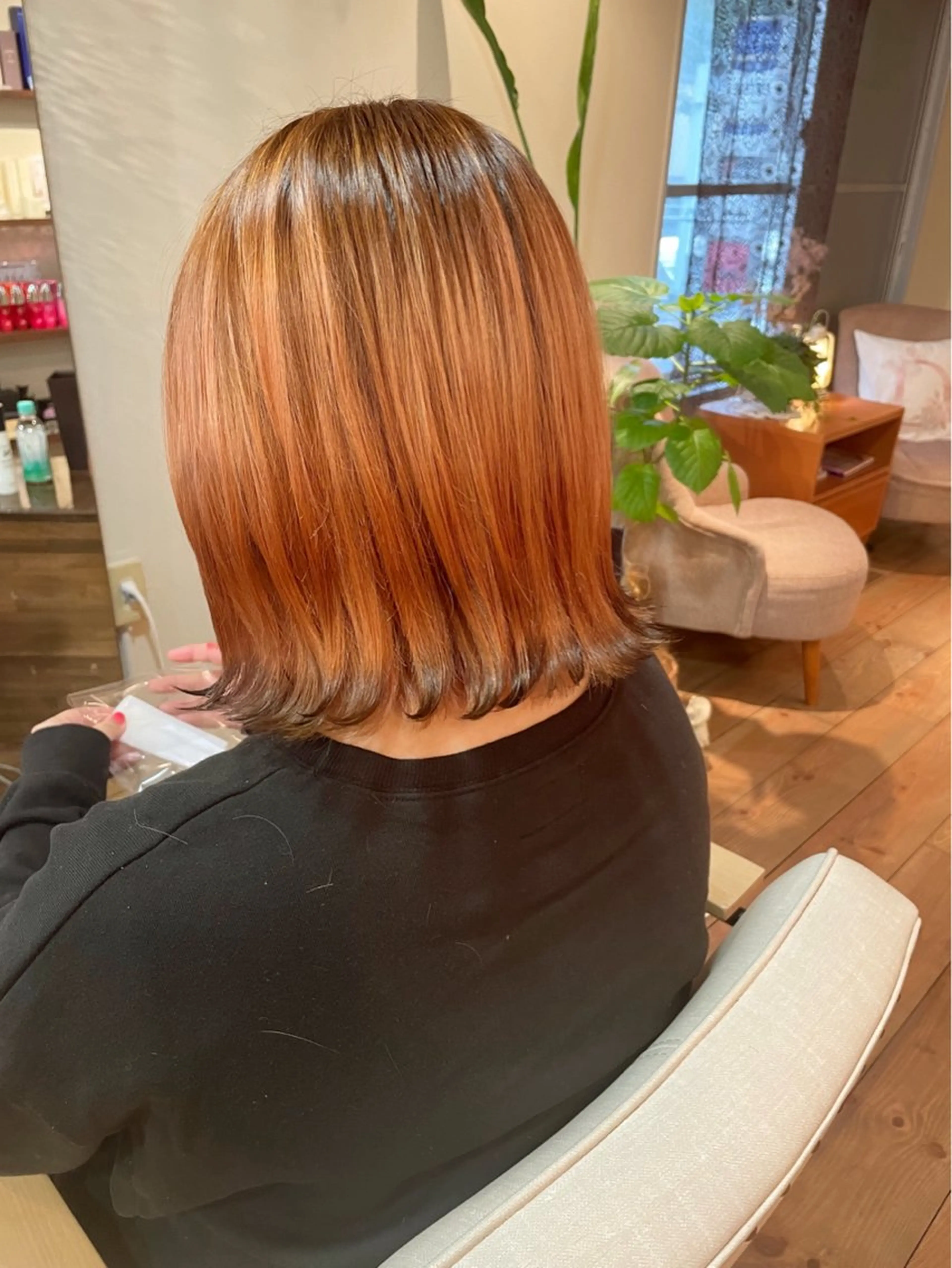 ミディアム カラー デザインカラー 狐カラー 竹村 真美のマツエク・マツパデザイン