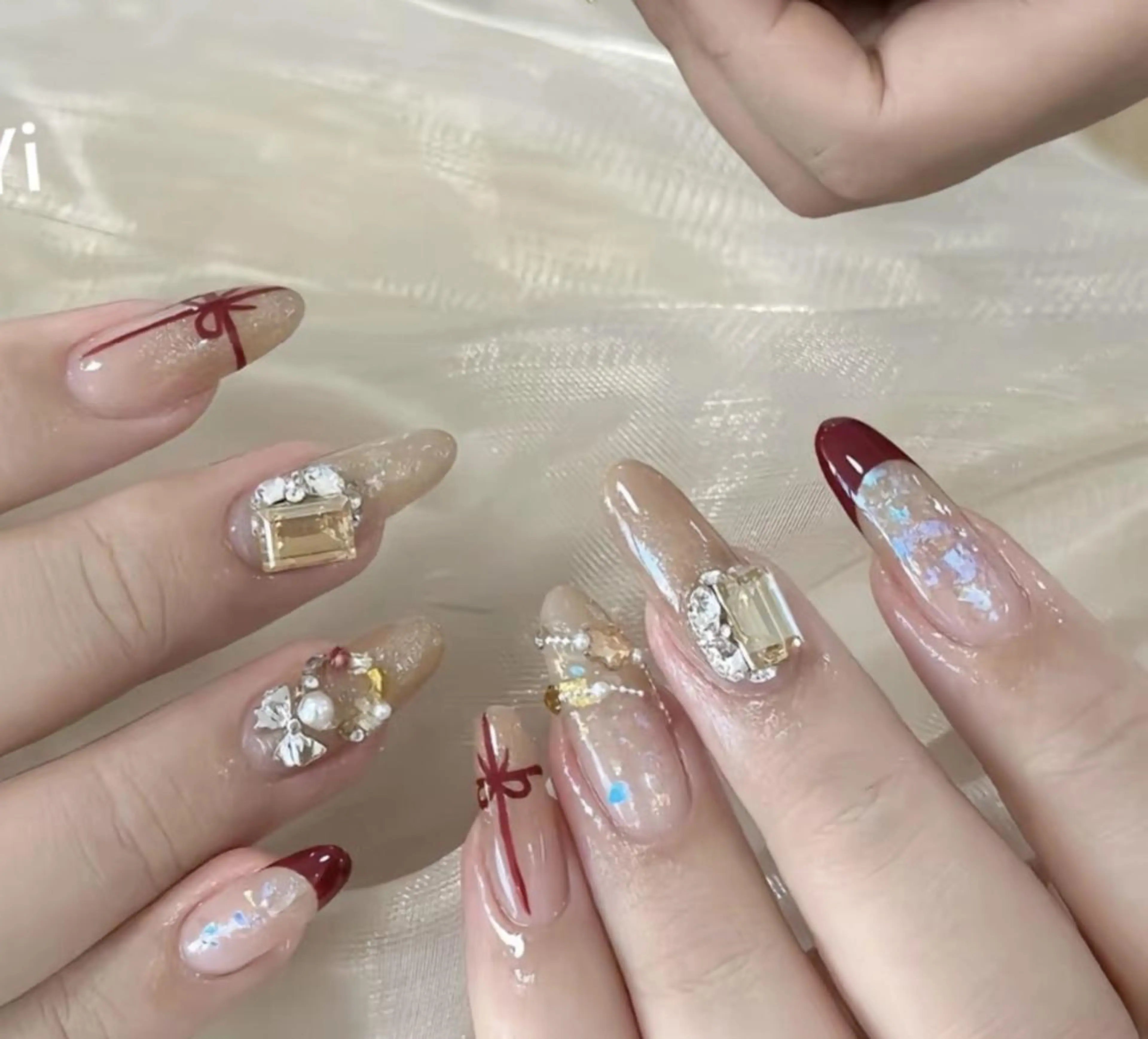 ネイル ハンドネイル ハンドケア 🍑 momo_nailのネイルデザイン