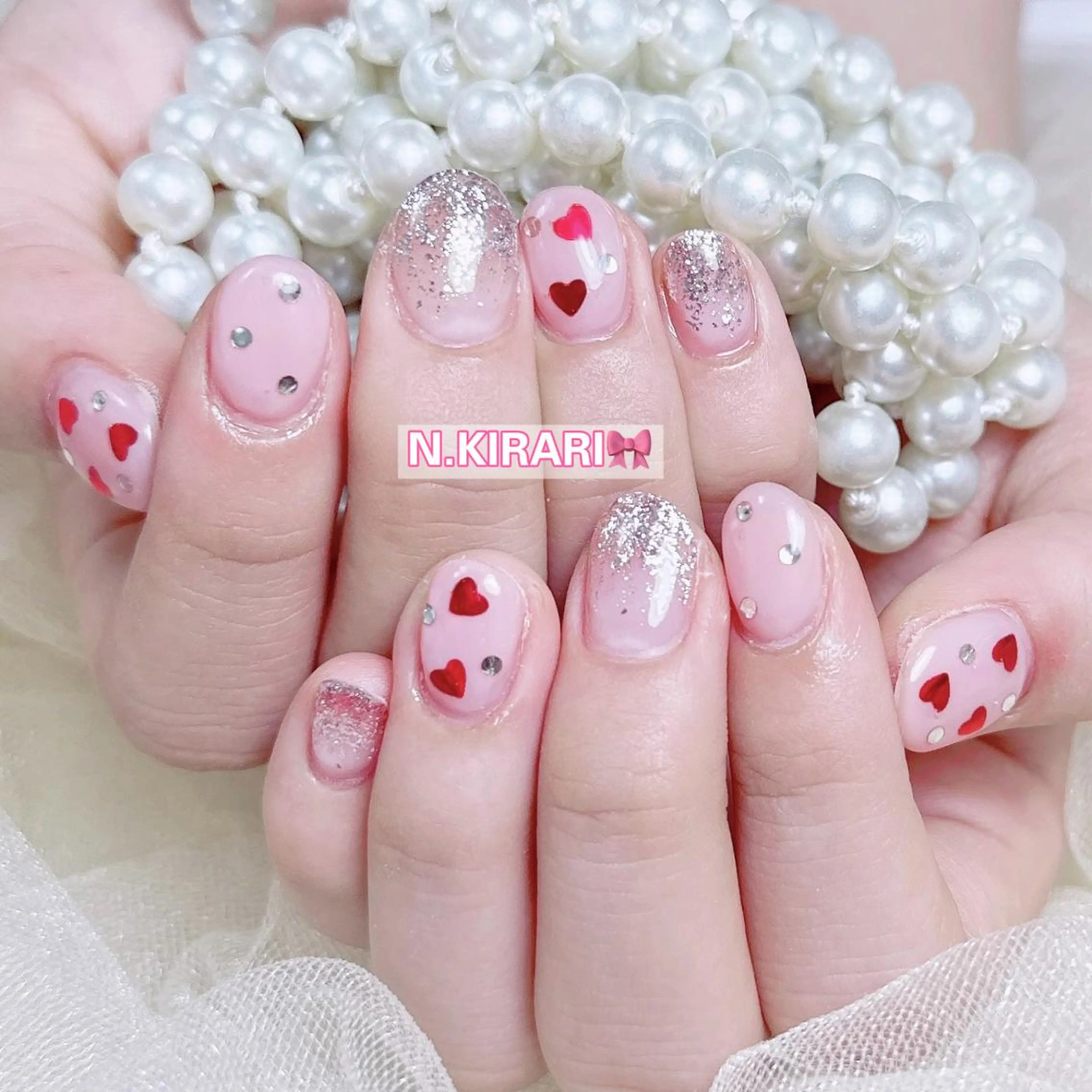 ネイル 🎀 ユズ 🎀のネイルデザイン