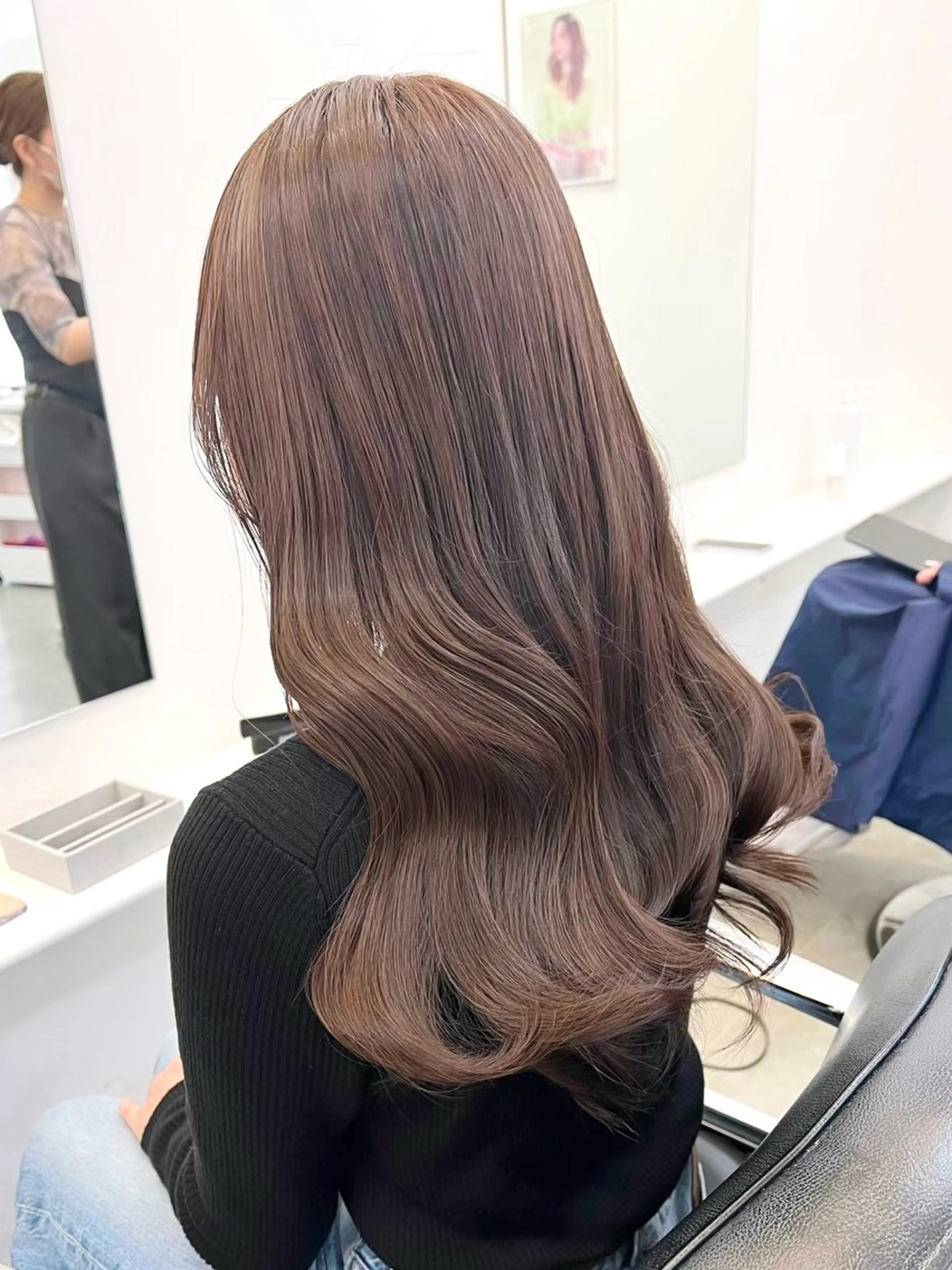 ロング カラー ヘアカラー parvemix平野 真央🎀💞のヘアスタイル