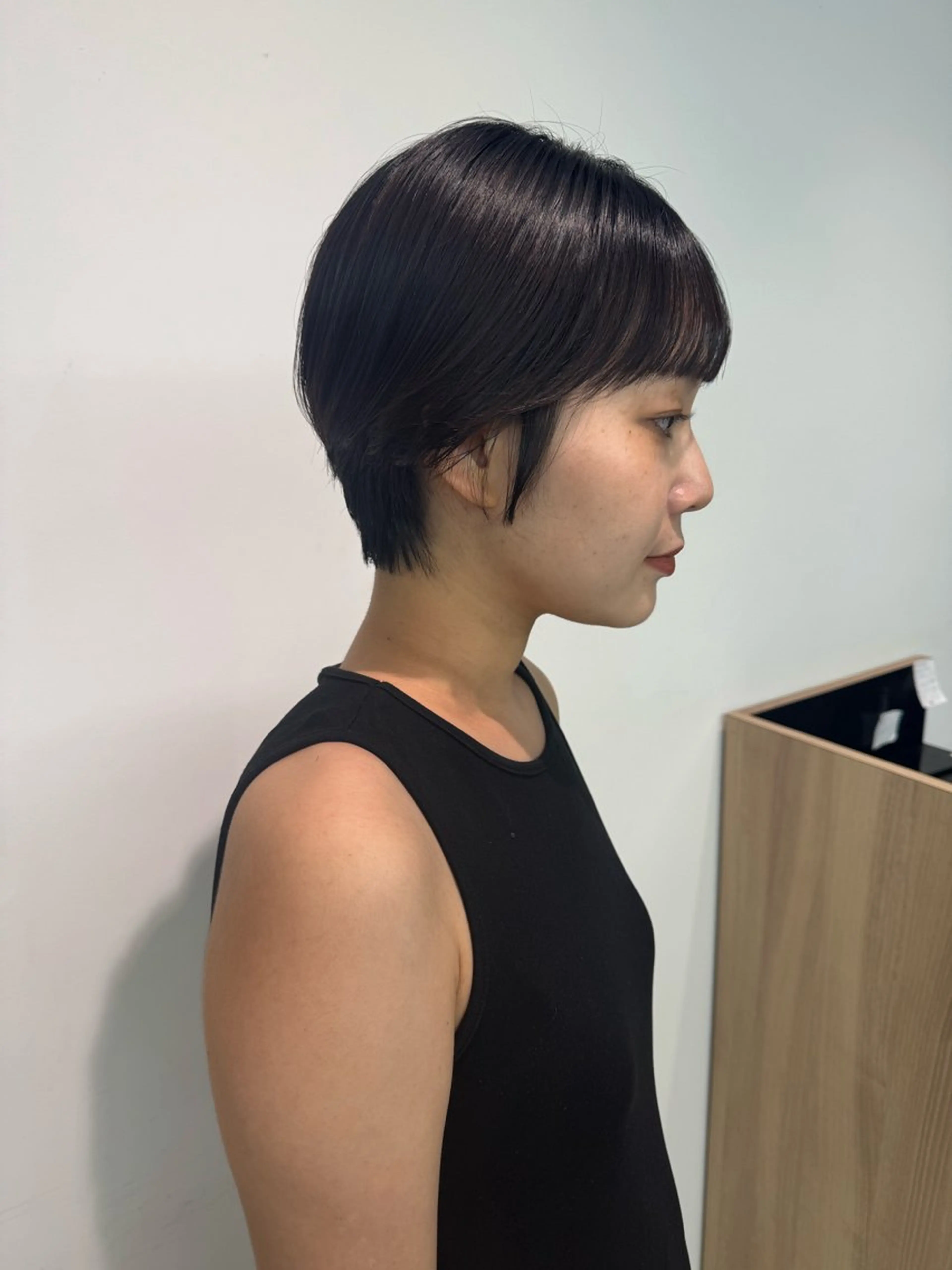 ショート カット 顔周りレイヤー /kokoro🦮のヘアスタイル