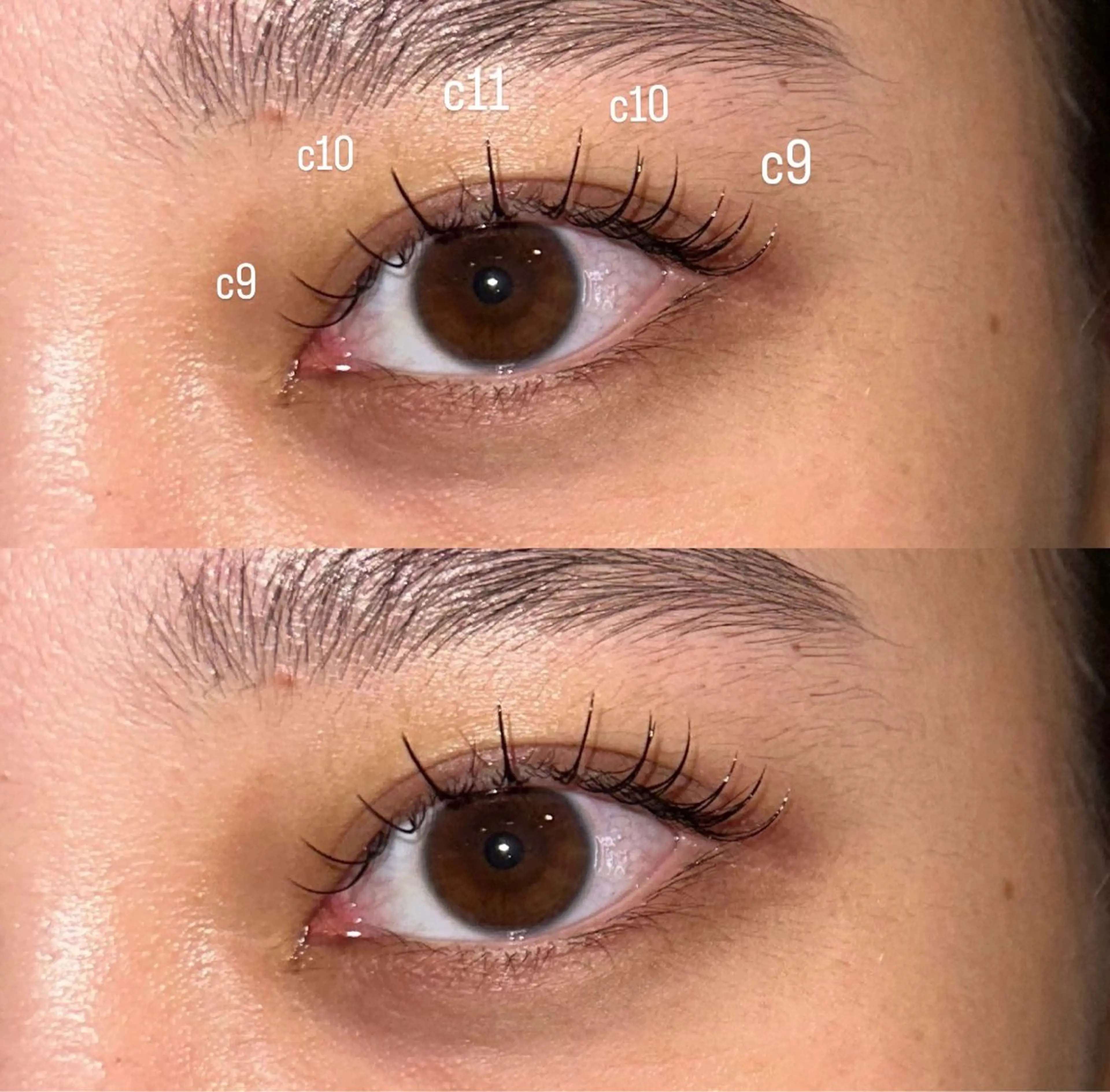 マツエク・マツパ NORA hinataのマツエク・マツパデザイン