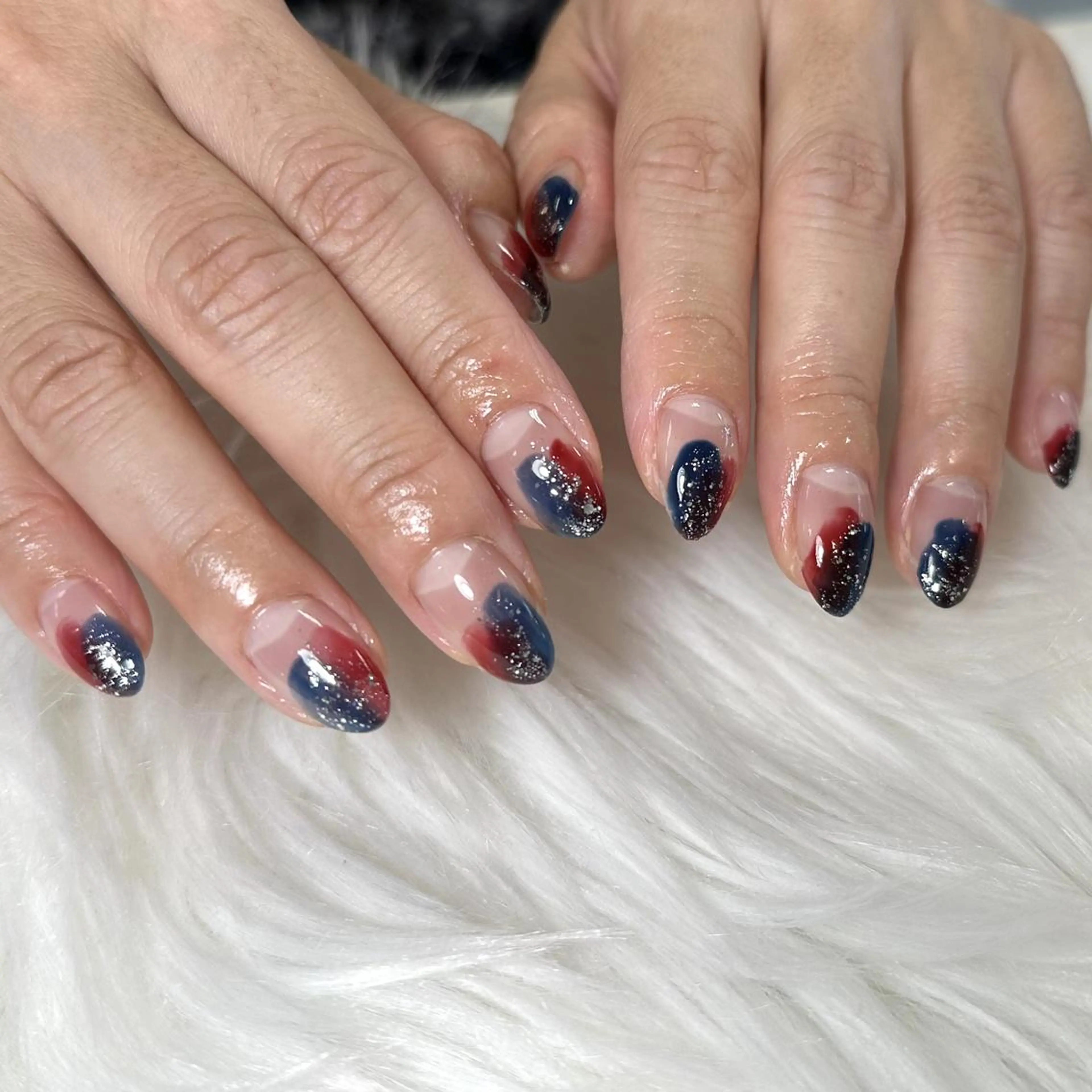 ネイル Azusa🩵 ネイル💅🏻南森町のネイルデザイン