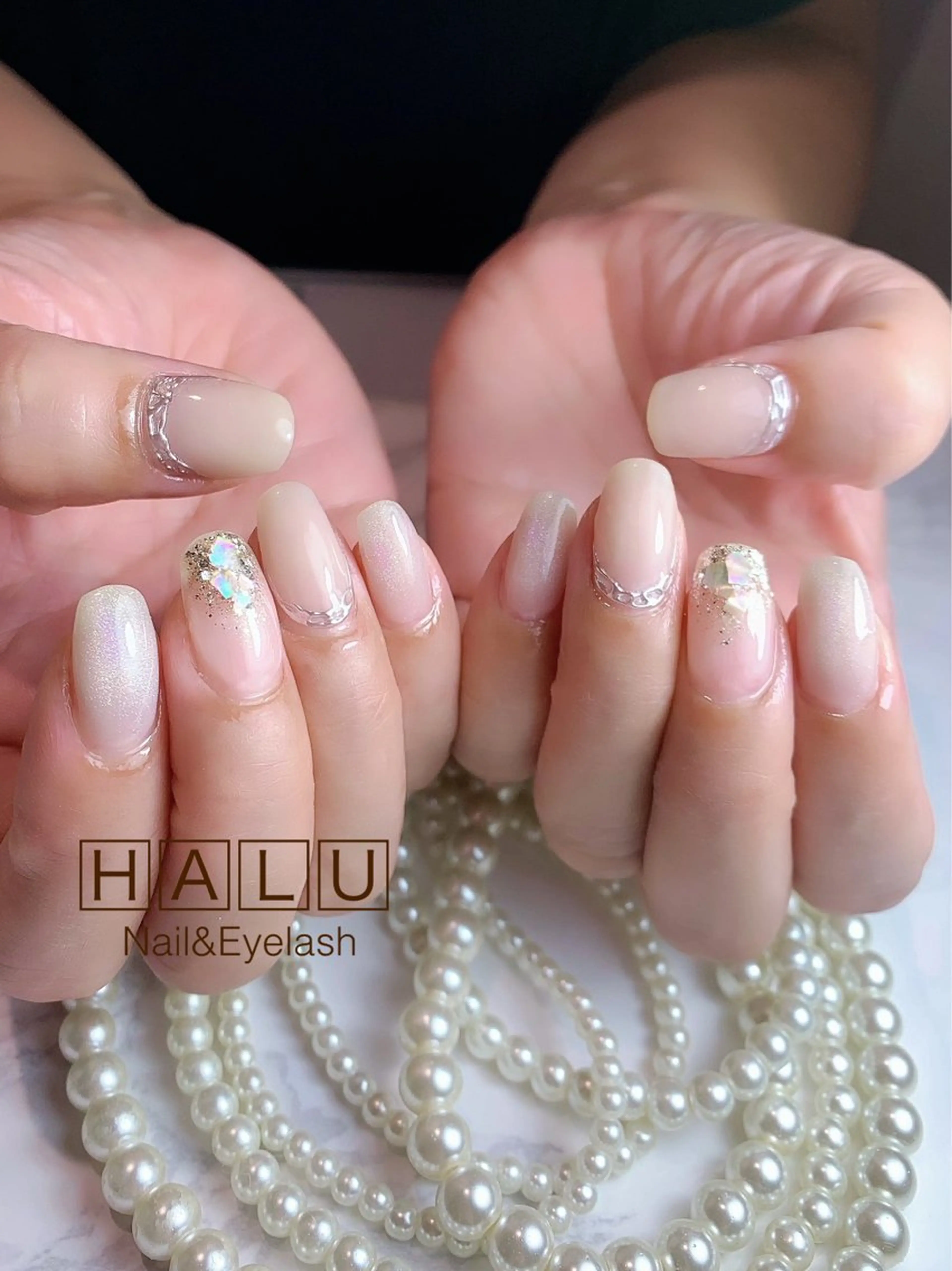 ネイル キラキラネイル HALU ハルのネイルデザイン