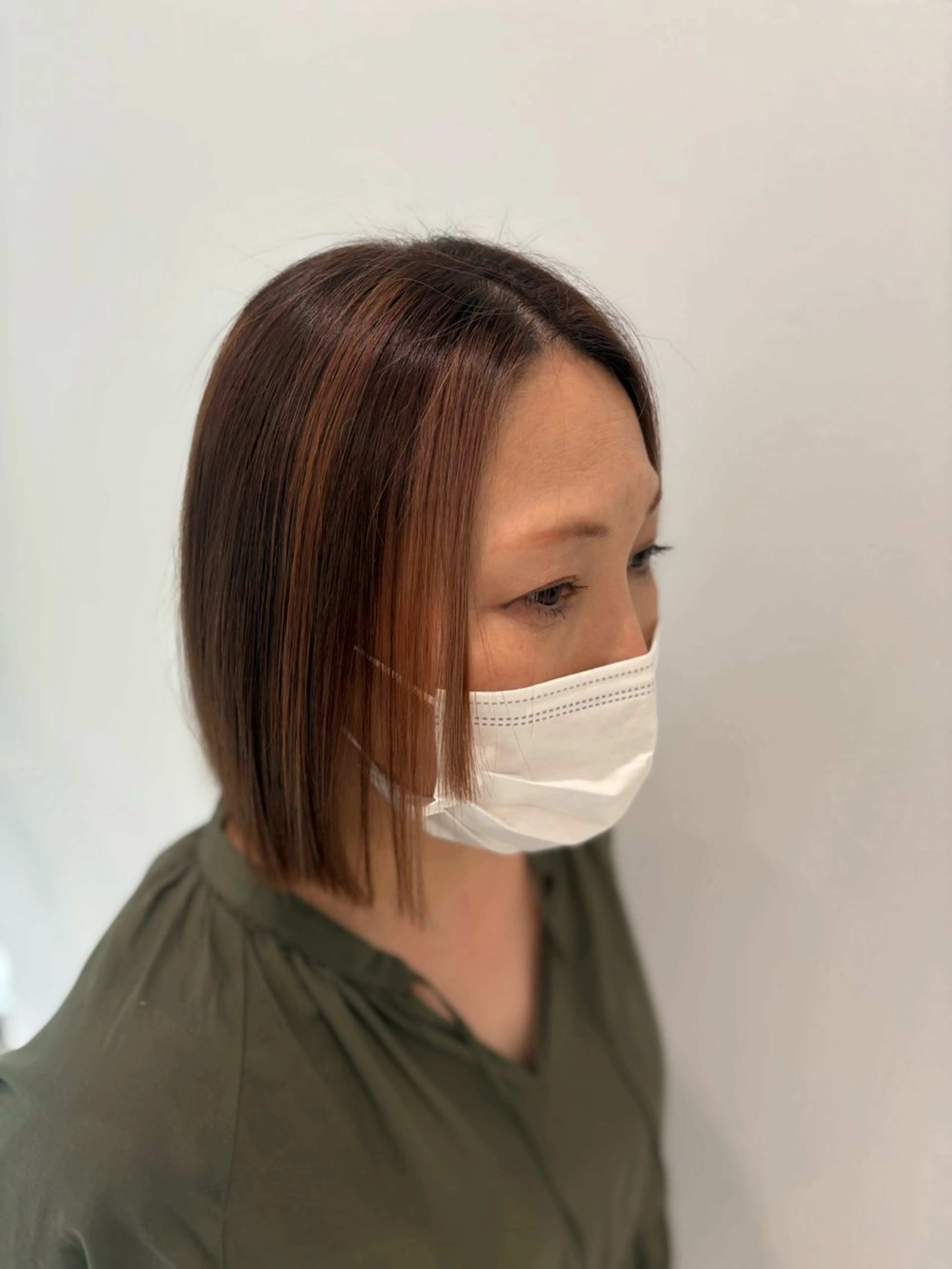 ショート カラー パーマ/ショートボブ Aoyagiのヘアスタイル