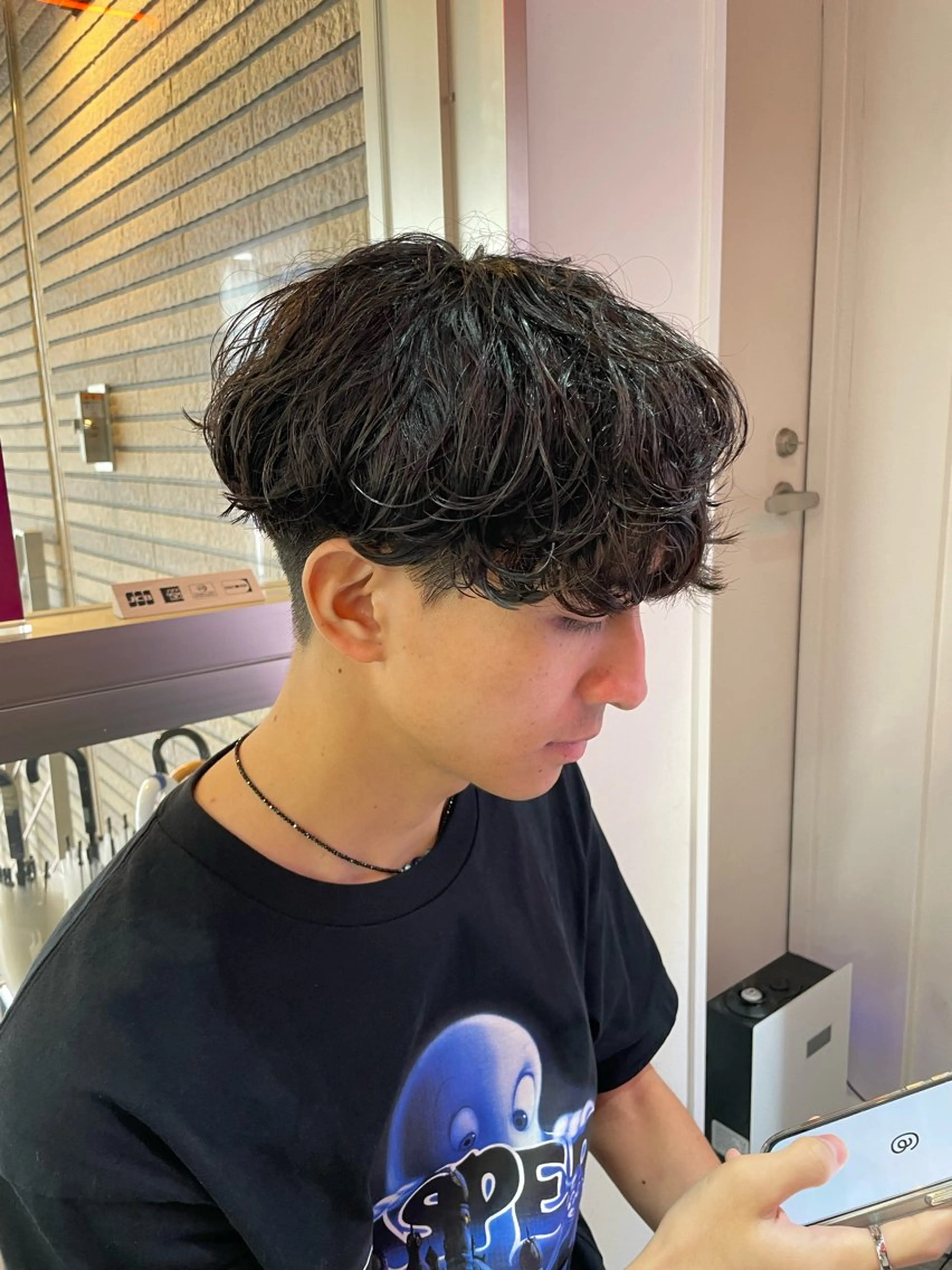 パーマ メンズ カット パーマ 町田エリアＮｏ．１/ パーマ特化/太田京希のヘアスタイル