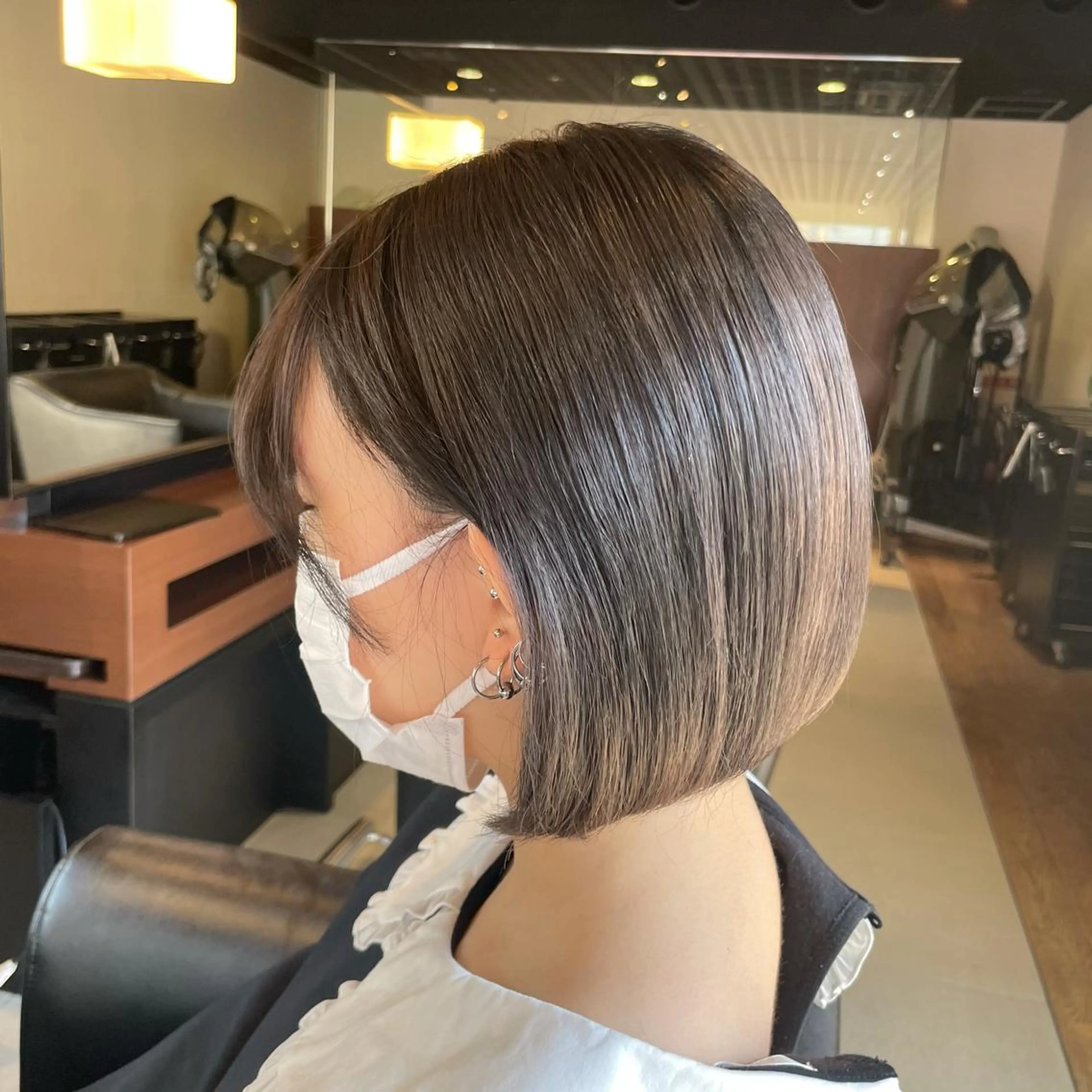 ショート ショート・ボブ 中村俊哉のヘアスタイル