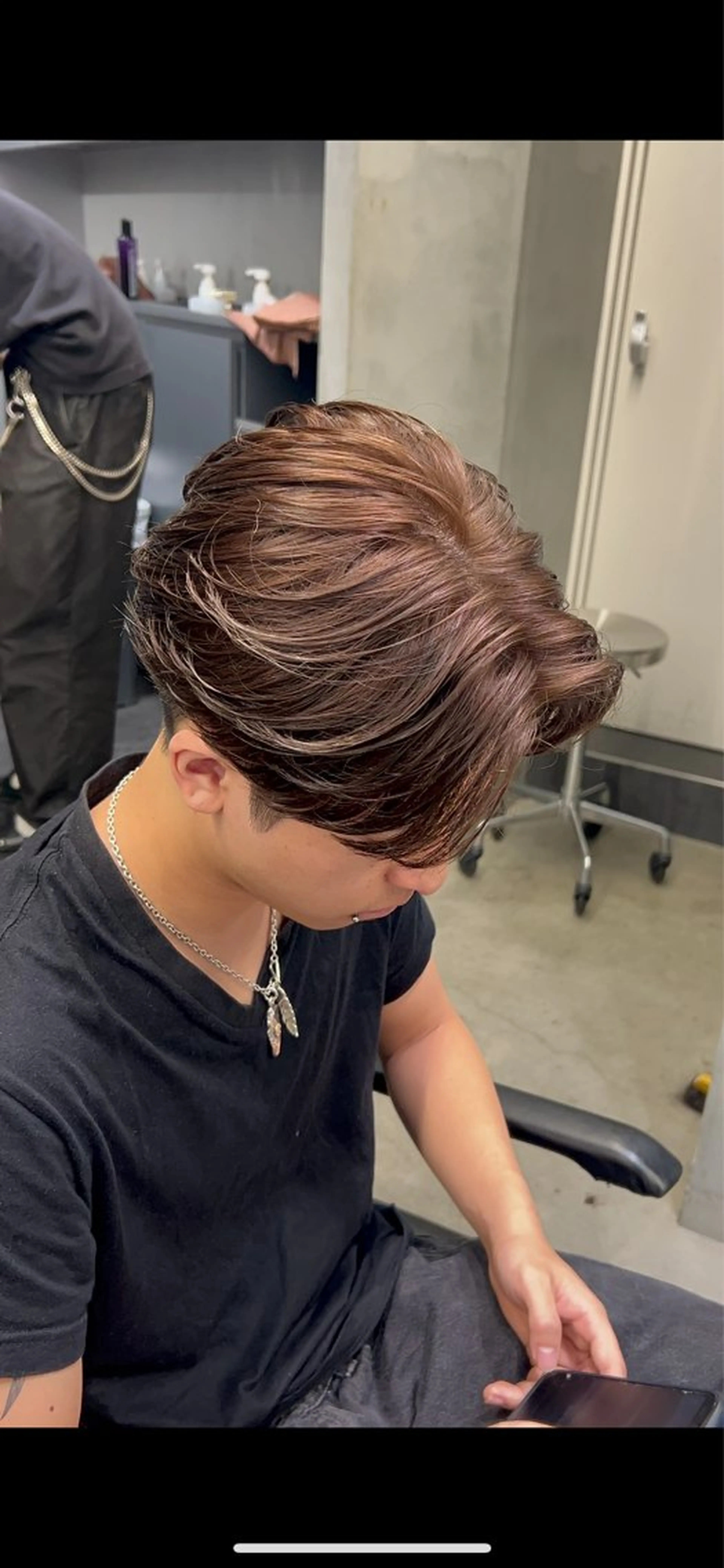 カラー 藤平海音/fifth PARKのヘアスタイル