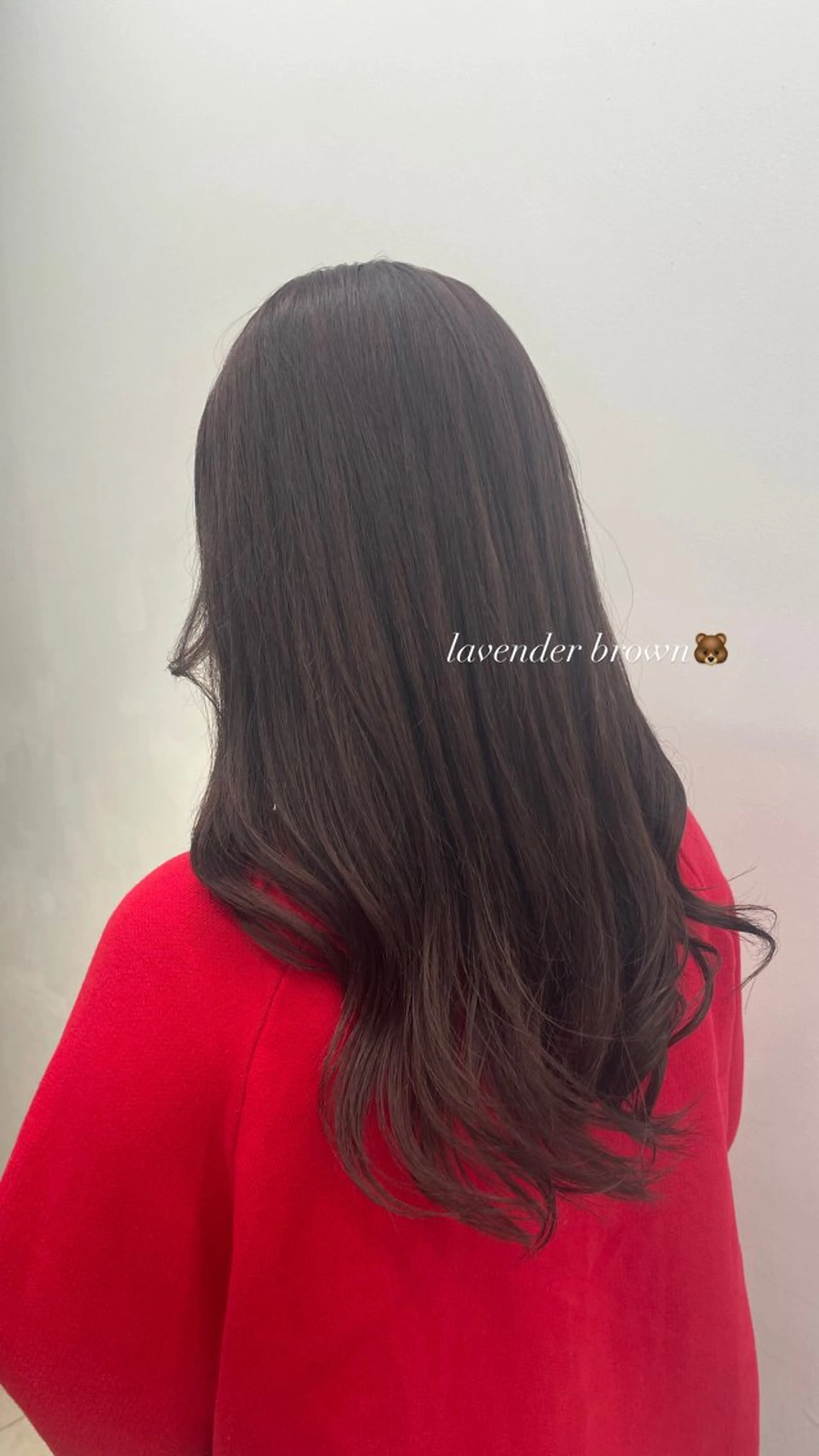 セミロング カラー ブラウンカラー 赤み消し×透明感 /🌙suwa🌙のヘアスタイル