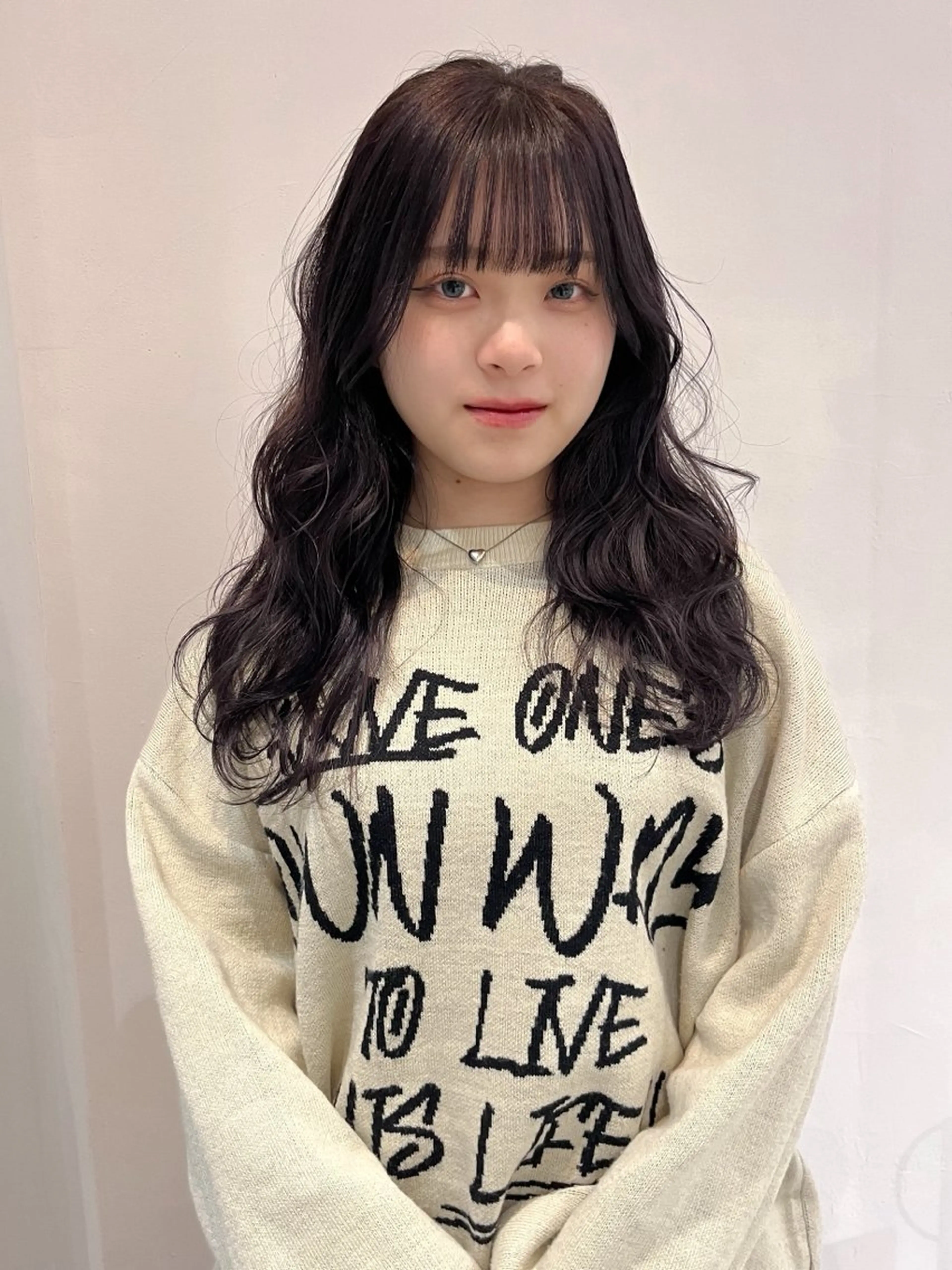 【思わず触りたくなる♡】🌷透明感カラー+最高峰アフィアコネクトトリートメント🎀(​〜​29歳限定)の写真