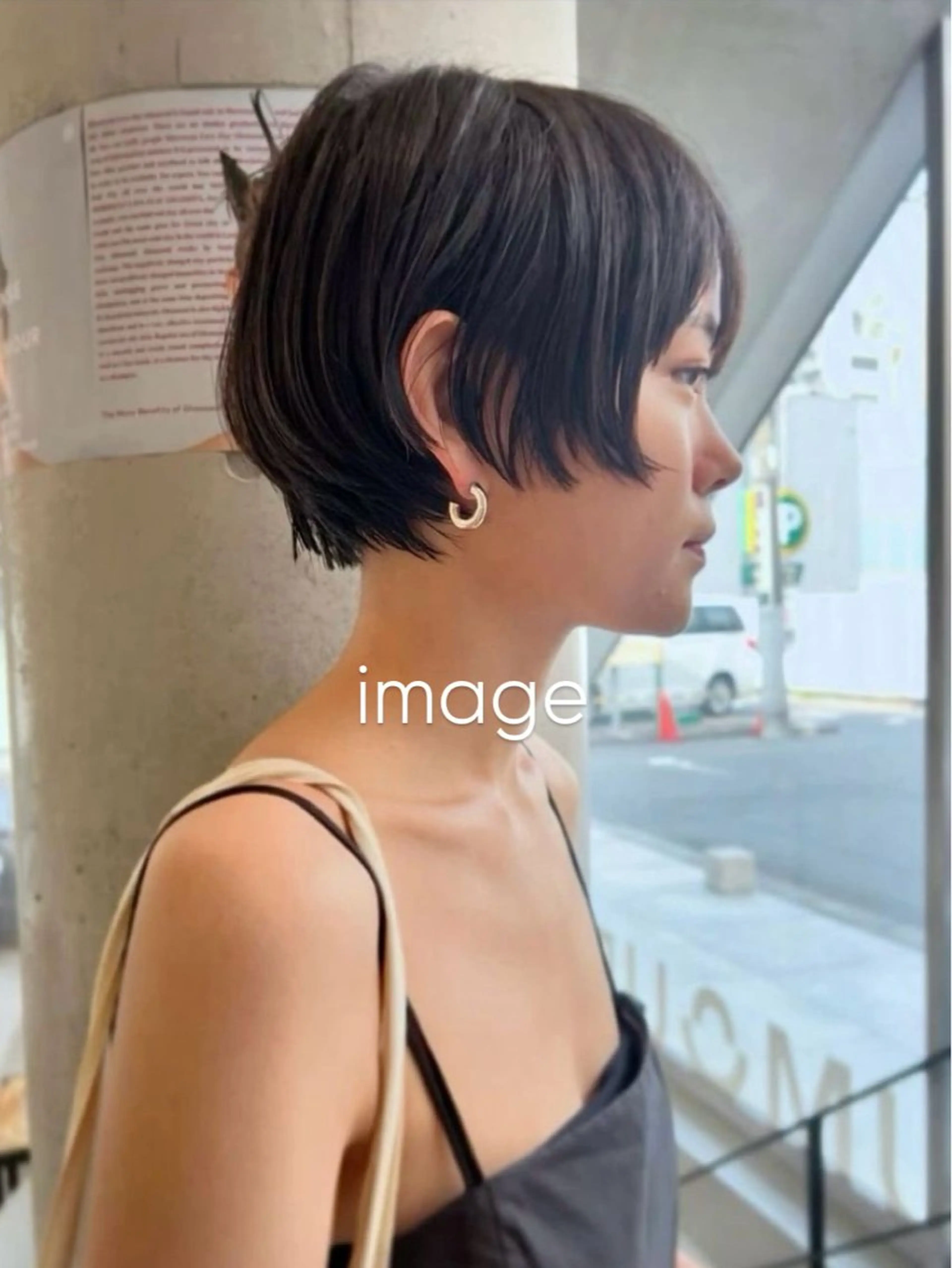 【🉐期間限定】似合わせショート✂️小顔カットモデル募集📣オージュアクイックトリートメント※細く説明をご確認くださいの写真