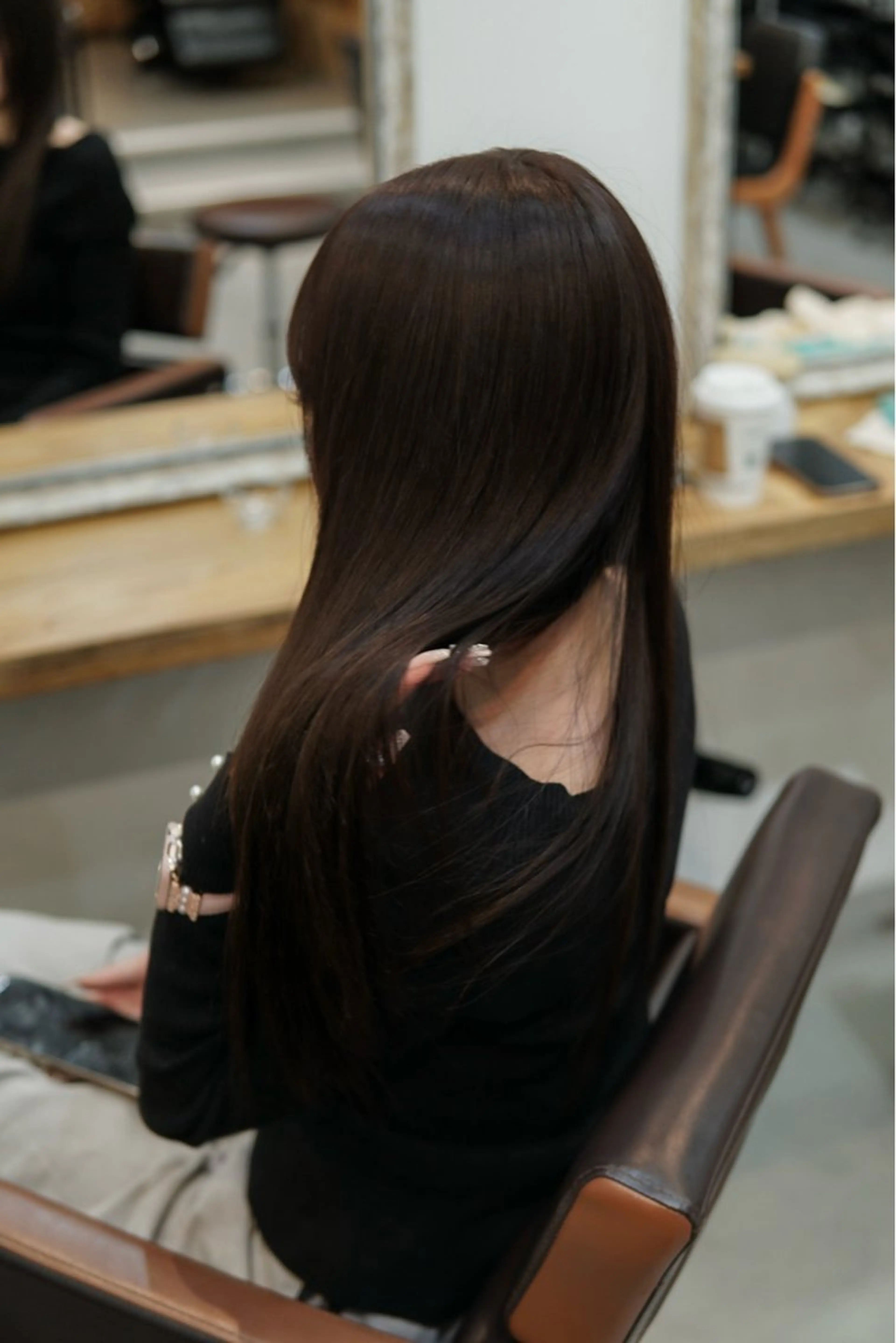 【ダメージが気になる方にオススメ✨】最強補修メニュー🤍透明感カラー🤍➕高濃度ケラチン10stepトリートメント🫧の写真